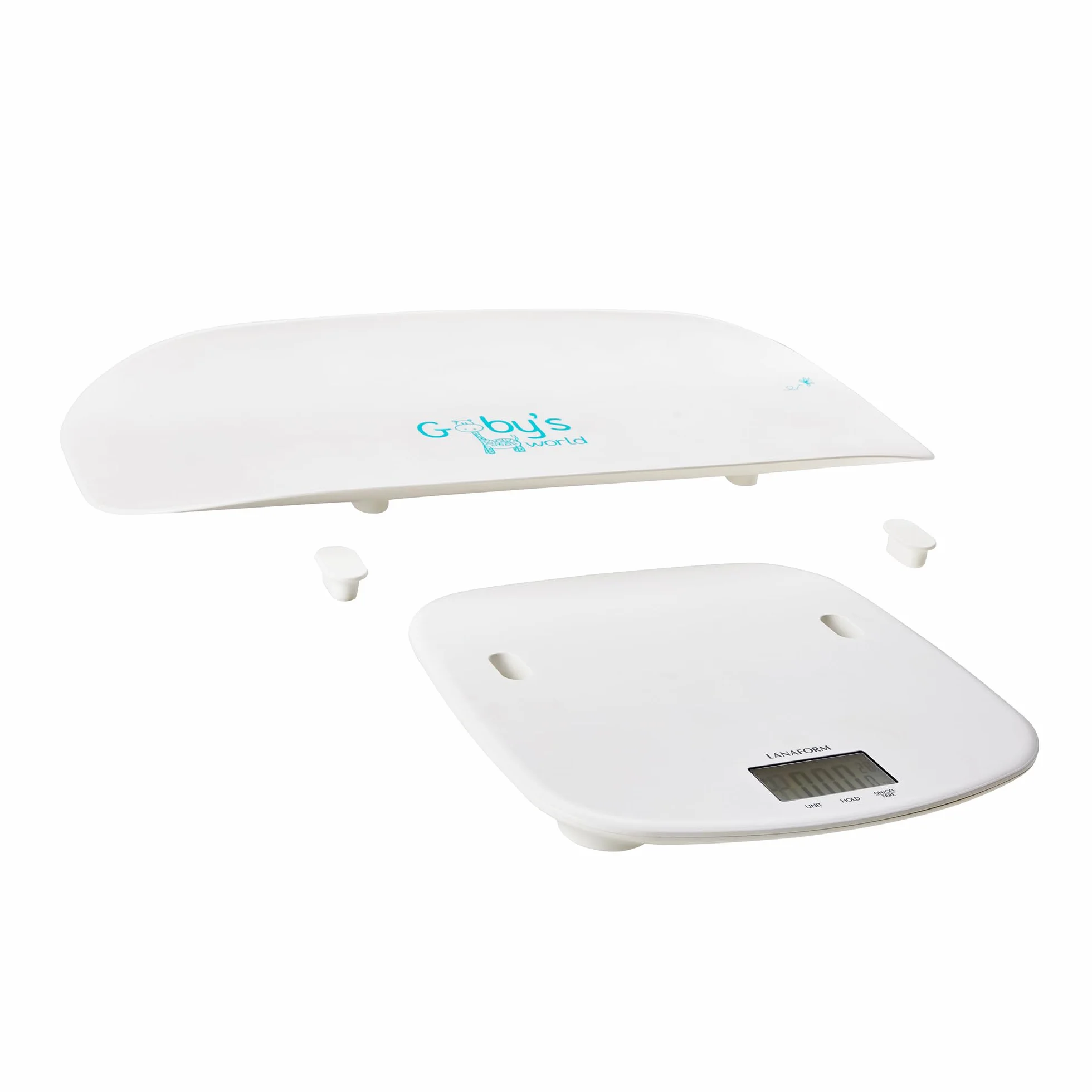 LANAFORM Pèse Bébé Évolutif Balance Pour Bébé Et Adulte 150 Kg Plateau Amovible