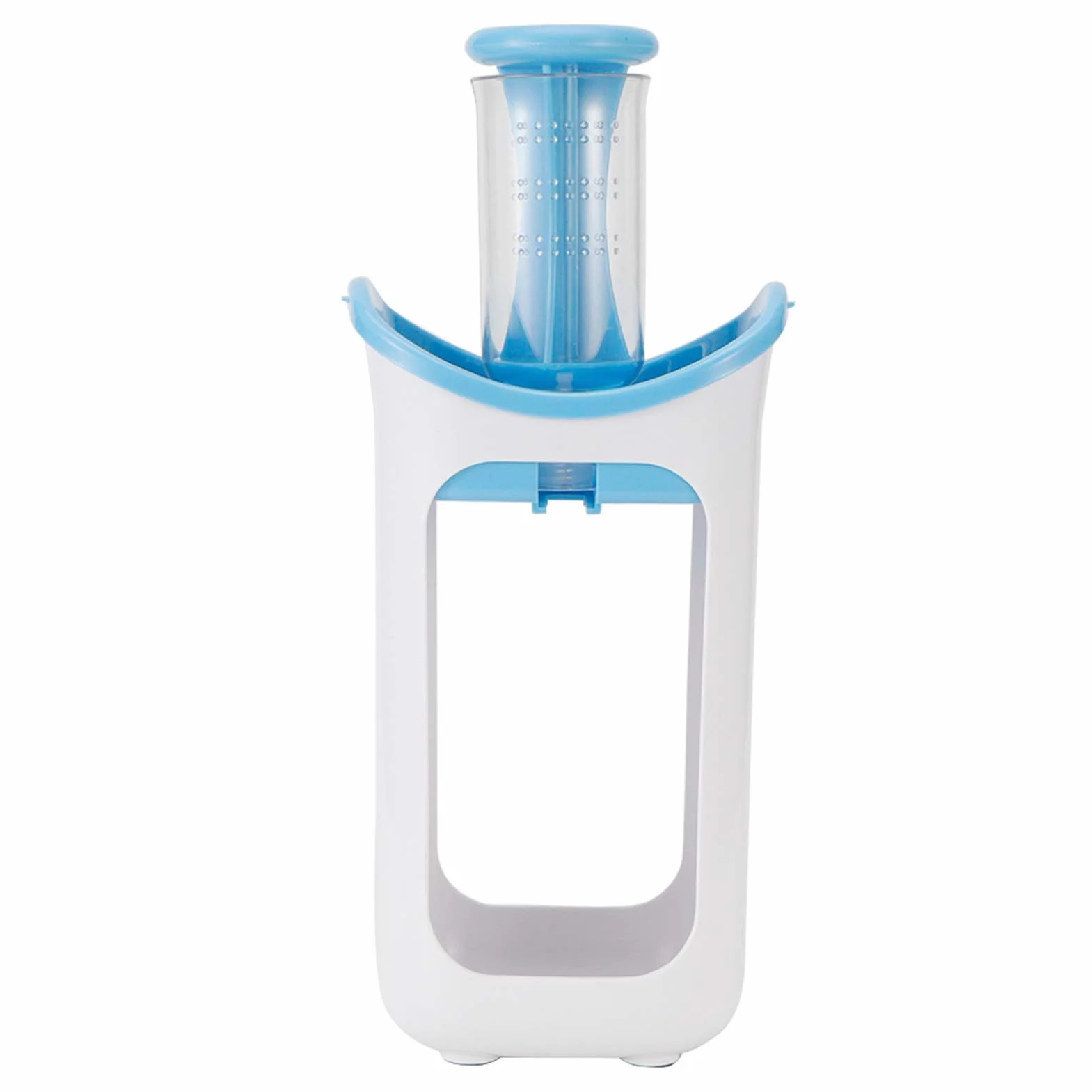 BORDSTRACT Squeeze Station Station De Remplissage De Sachets Avec 10 Sachets Alimentaires Bleu