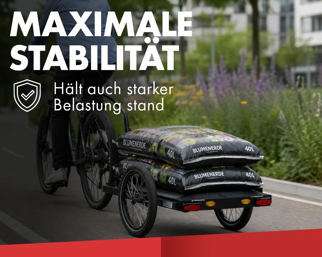 2EXTREME Attache Remorque Vélo Tige de Selle 25,4 31,8 mm Acier Galvanisé Universel