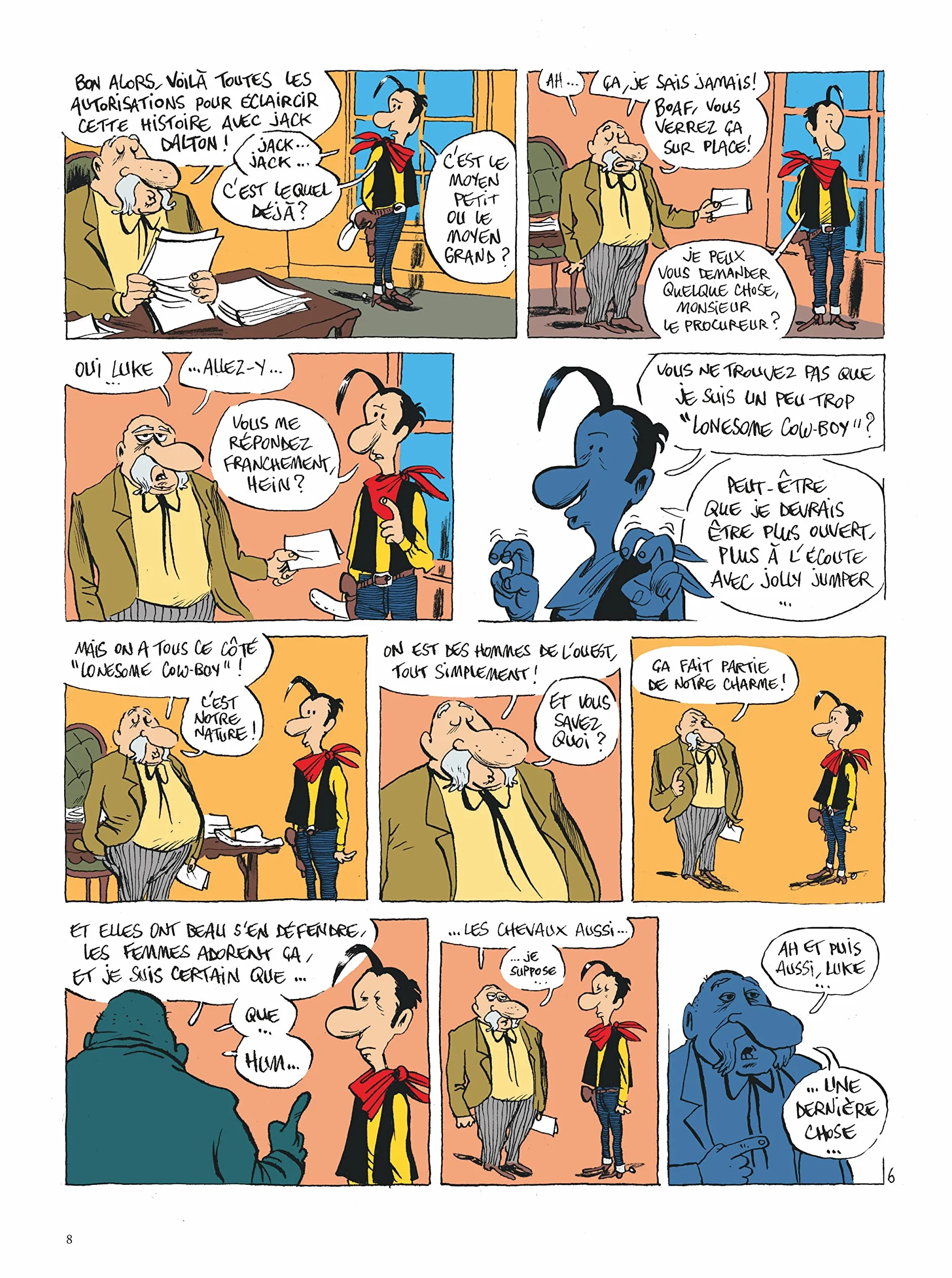 Un Hommage à Lucky Luke par Jolly Jumper ne répond plus