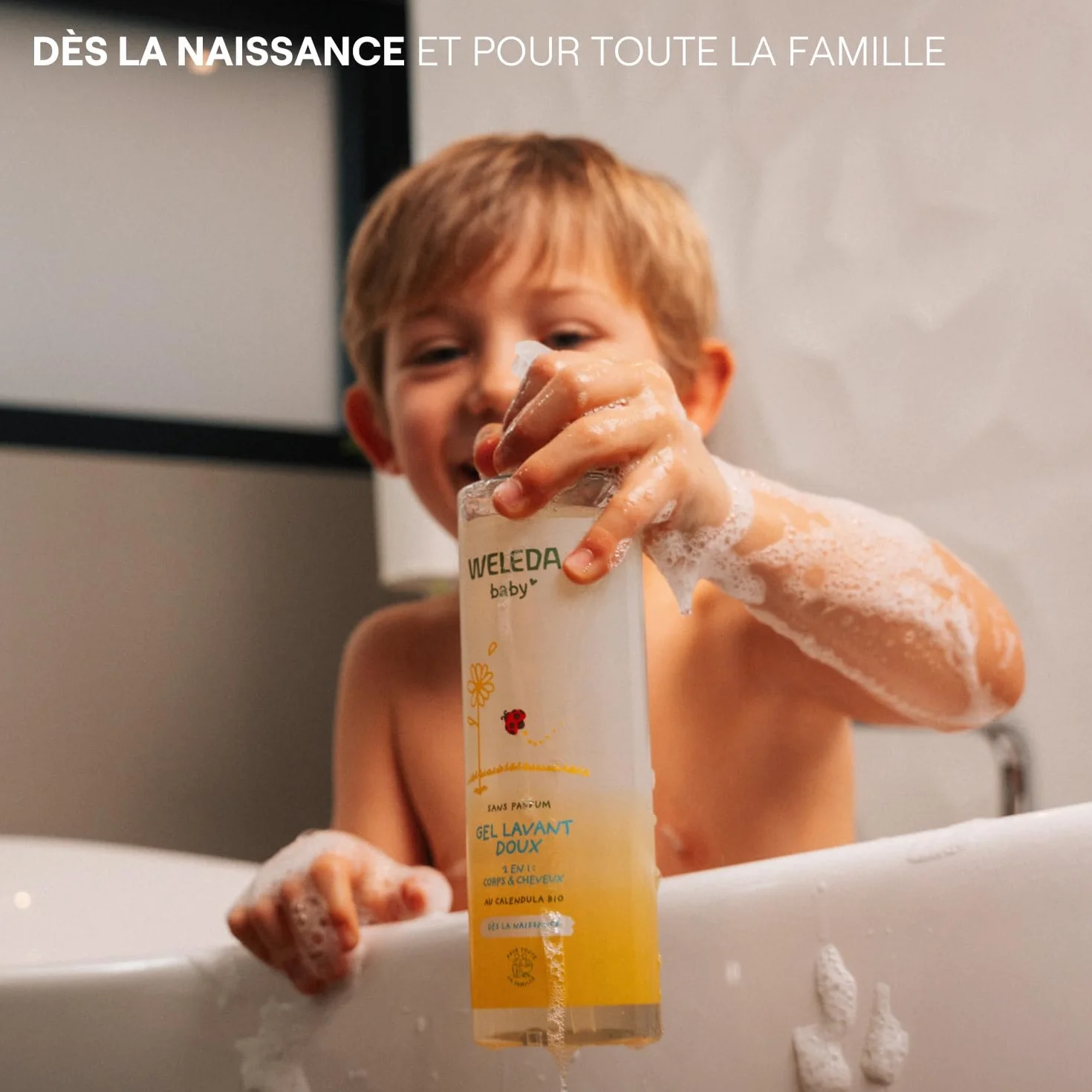 WELEDA Gel lavant doux au Calendula sans parfum 400 ml