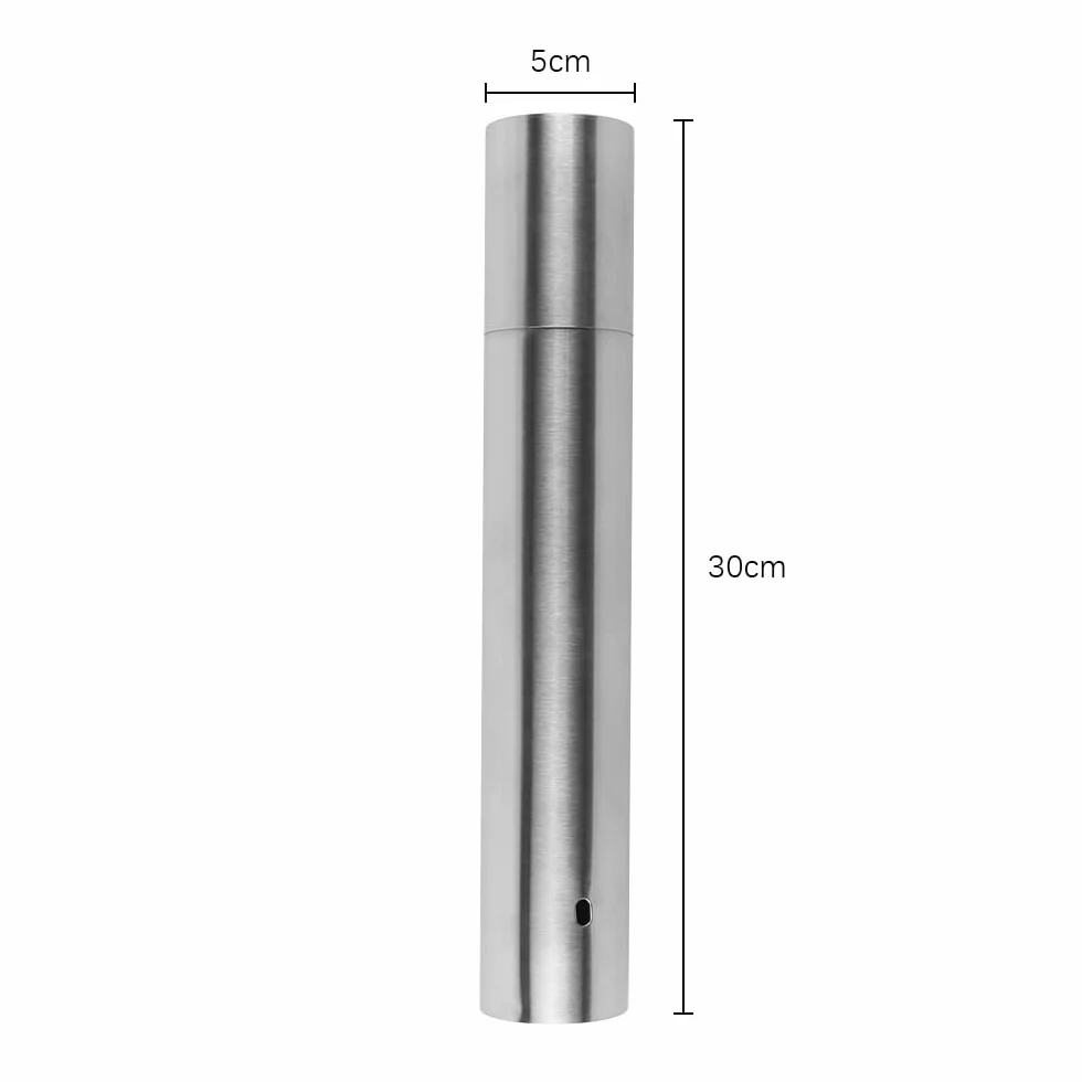 Tube de Rangement de Documents en Acier Inoxydable, Support de Certificat de Mariage, Conteneur Métallique pour Souvenirs