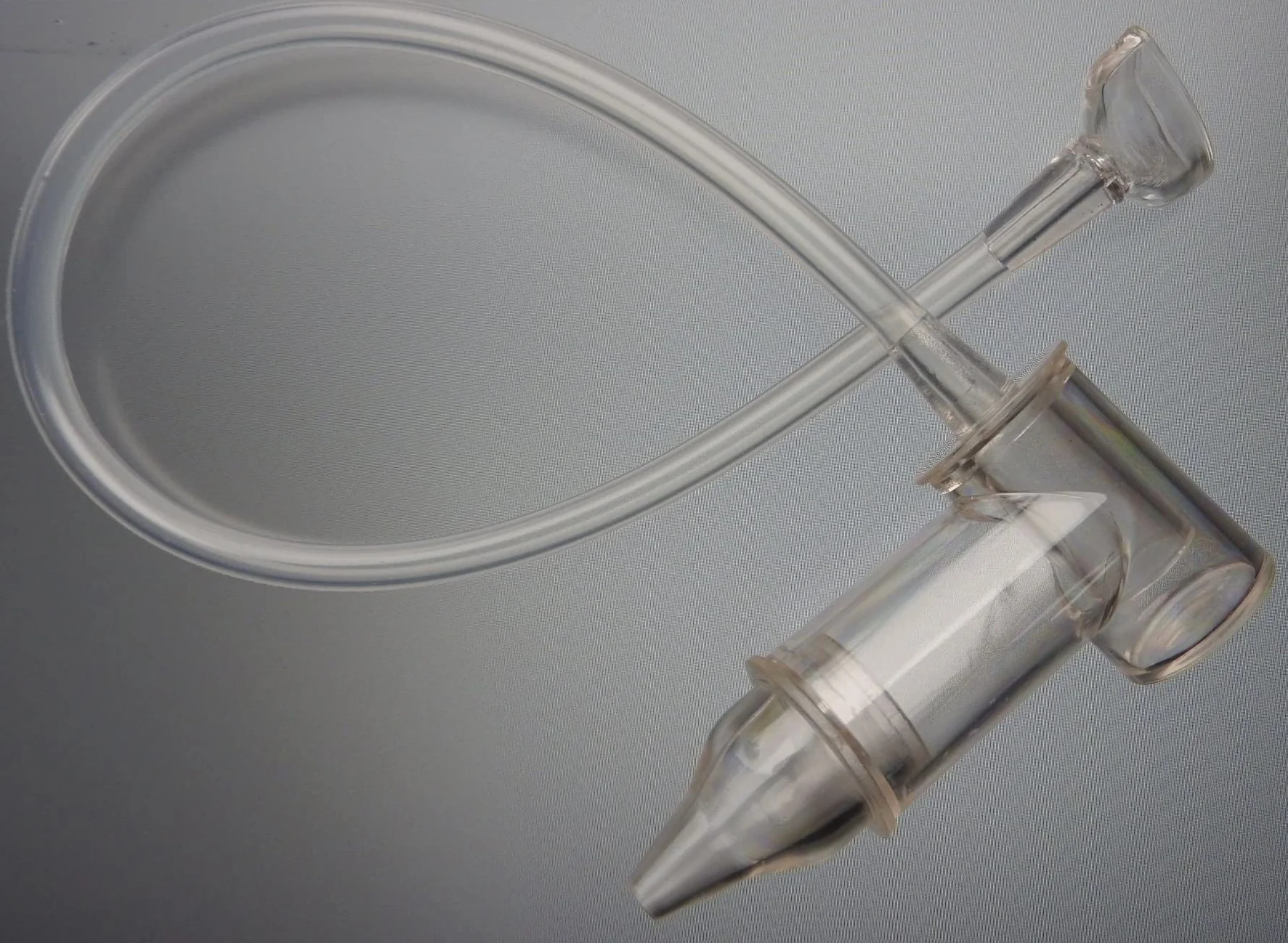 Mouche bébé manuel transparent longueur 38 largeur 7,5 hauteur 2,2