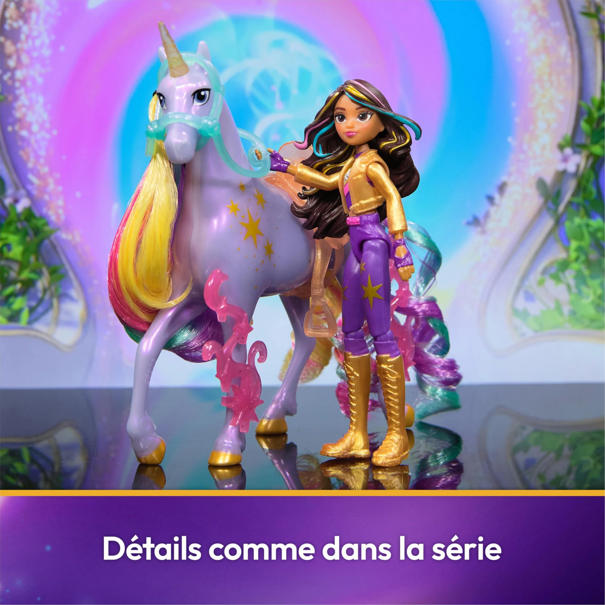 Unicorn Academy L'Ecole des Licornes Licorne Wildstar Poupée Sophia Jouet Enfant 4 Ans