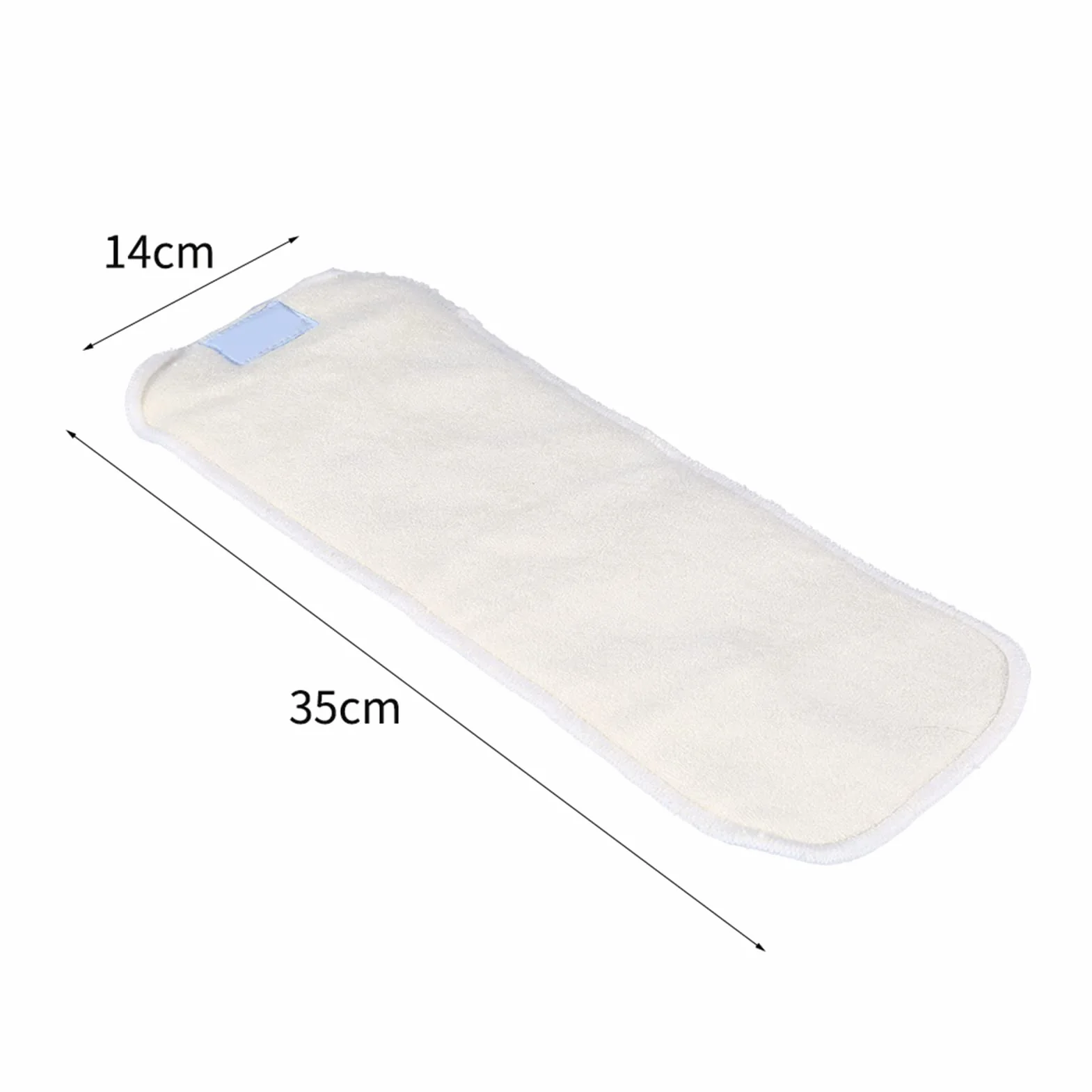 Inserts de Couches Jetables en Fibre de Bambou pour Soins de l'Incontinence
