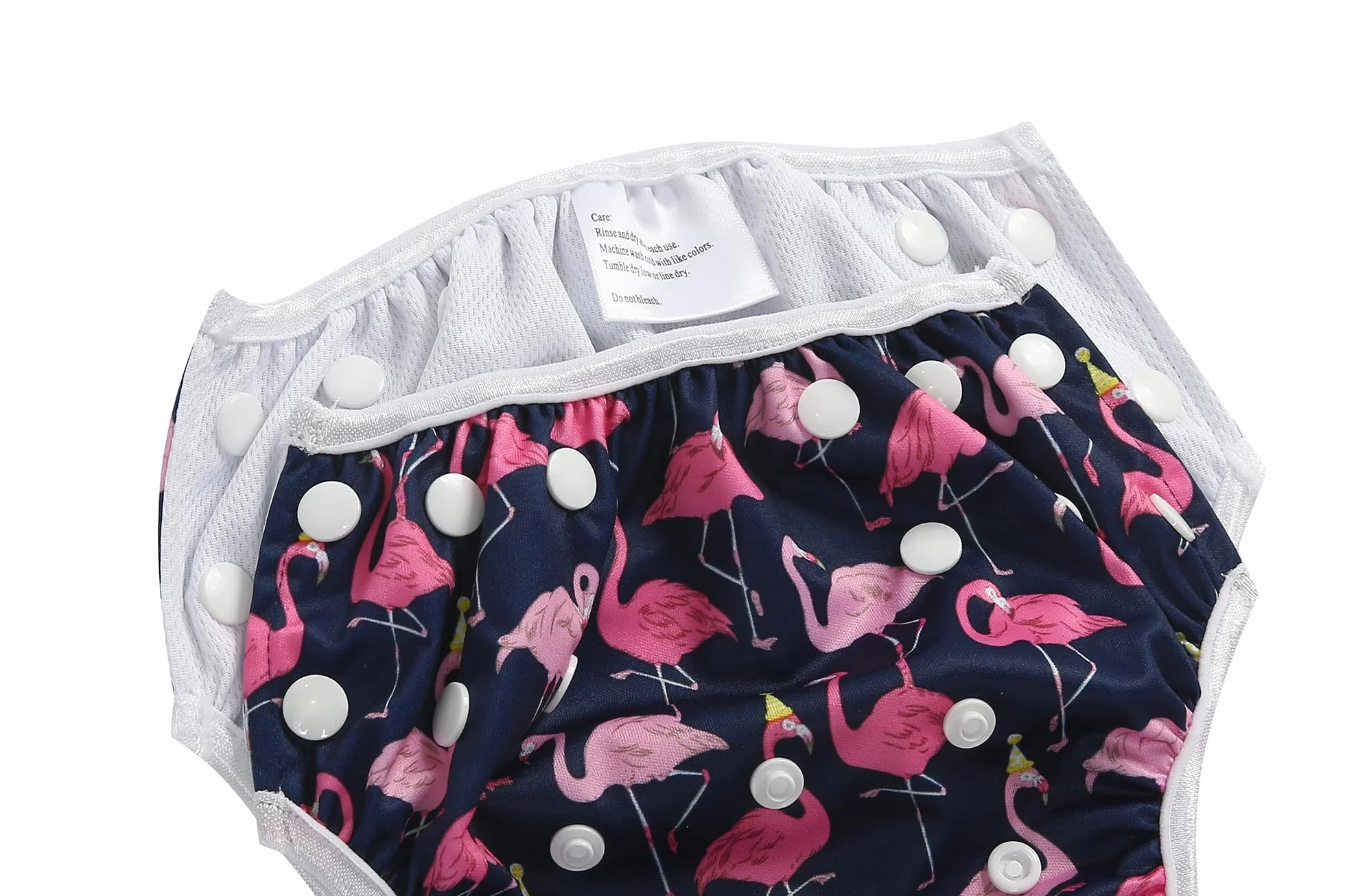 Couches de Bain Réutilisables Bébé Fille Réglable Imperméables Taille Unique 0-3 Ans