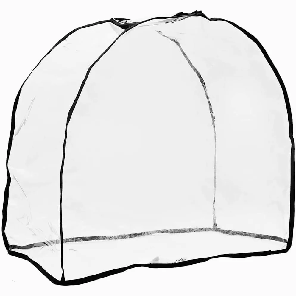 Housse de Poussette pour Animaux Transparent 66 x 35 x 59 cm, Protection Pluie Pliable pour Chien Chat Transport Promenade Voyage, Ajustable, légère, Portable