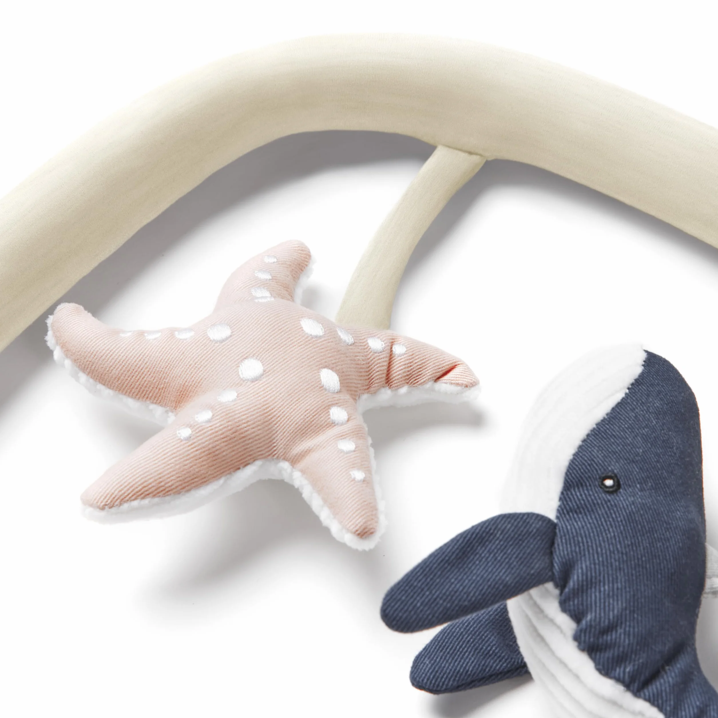 Ergobaby Transat Evolve Arche de jeux, accessoire pour Transat 3-en-1, Ocean Wonders - Cream