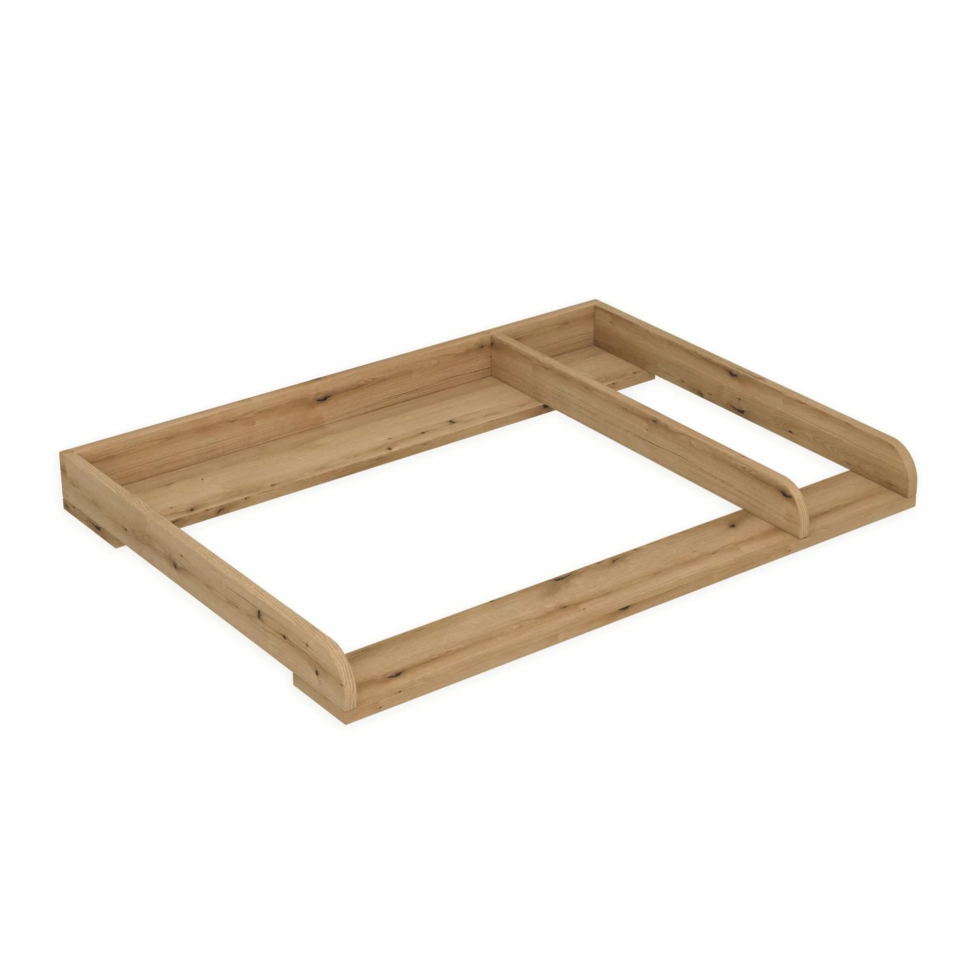 Plan à langer IKEA HEMNES rehausse commode 50 cm chêne 108×78 cm