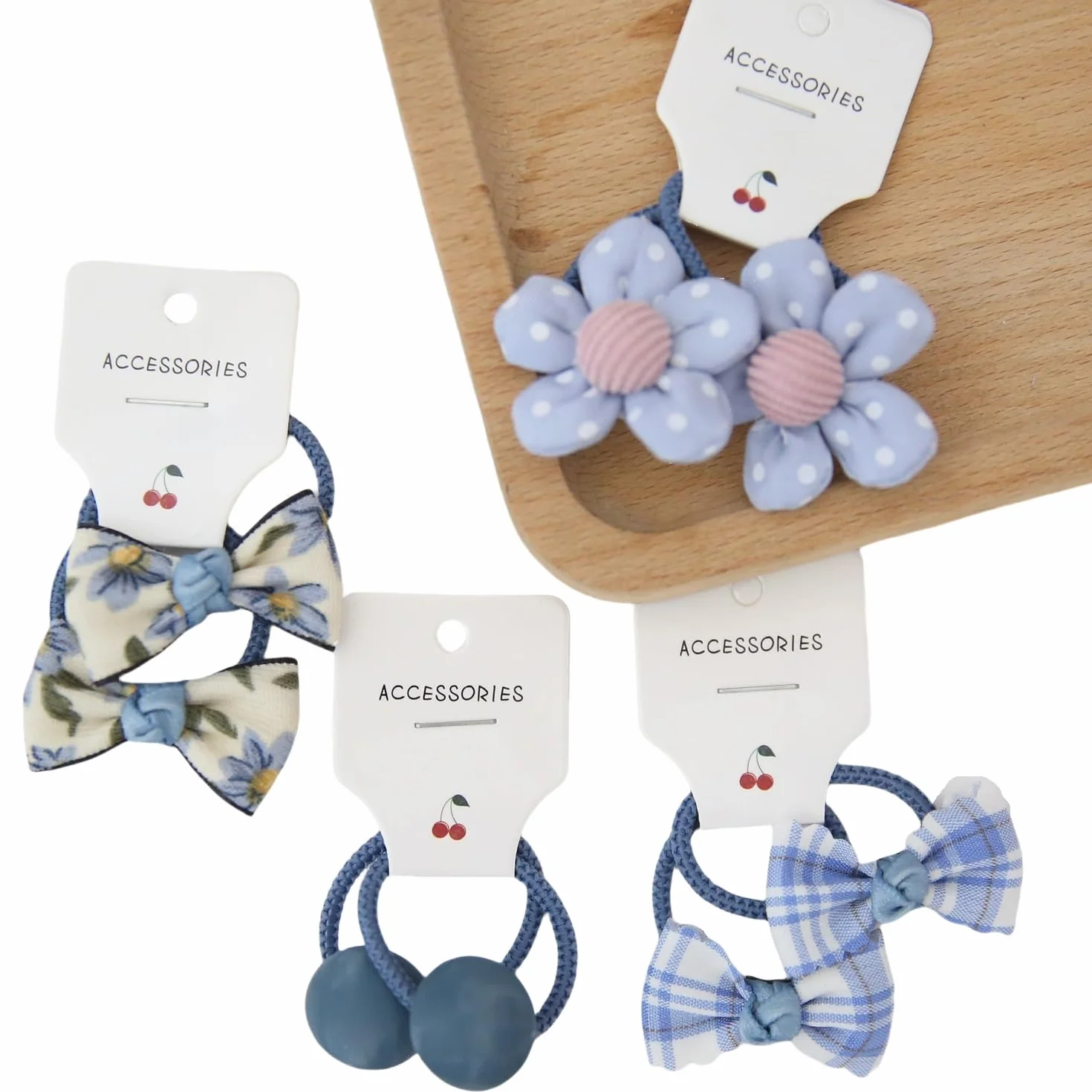 Pack de 20 chouchous pour bébé, élastiques cheveux 3,5 cm, serre-tête nœud, accessoires capillaires filles
