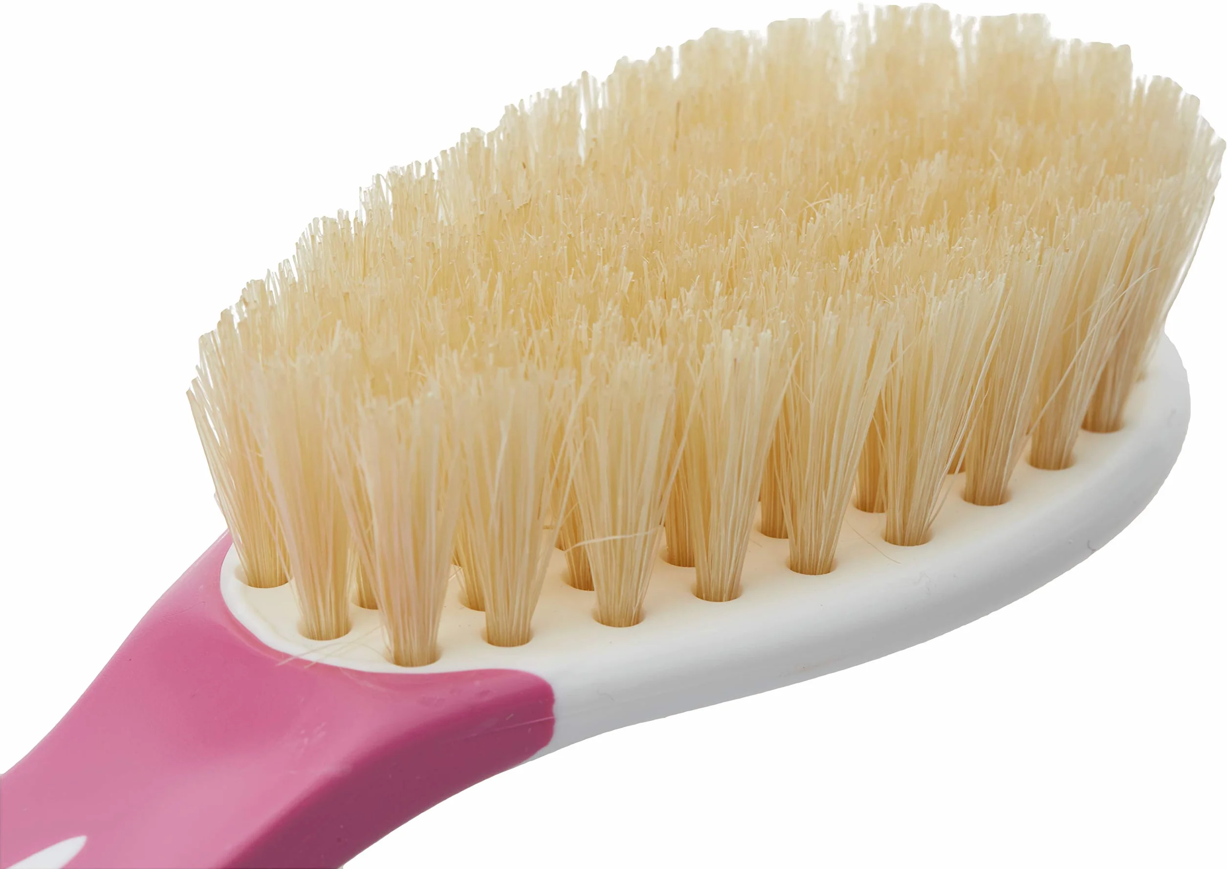 Nuk Brosse Bébé Poils Naturels Peigne Dents Arrondies Rose