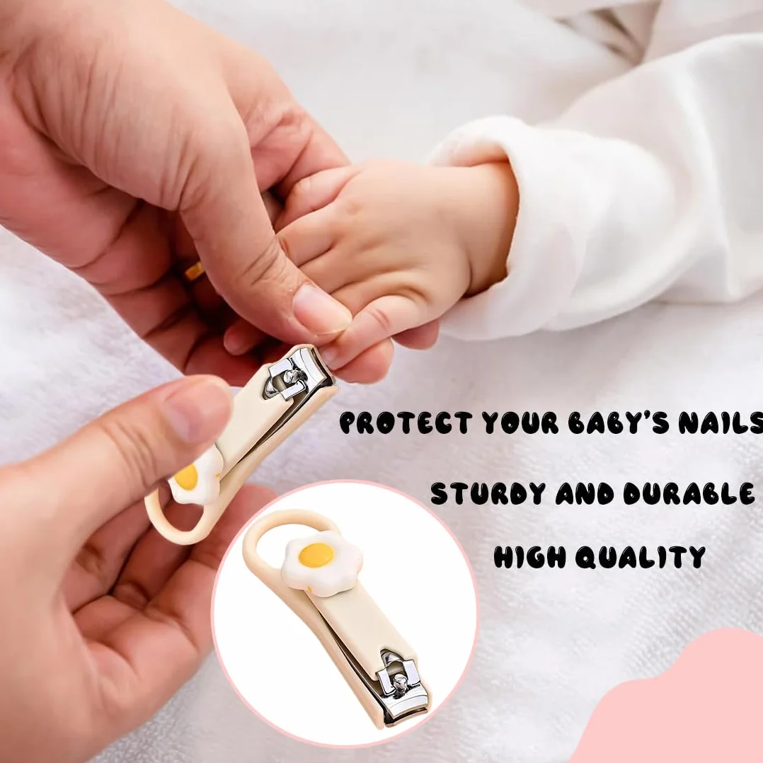 Kids Nail Clipper 3 Pieces Baby Nail Care Cartoon Cute