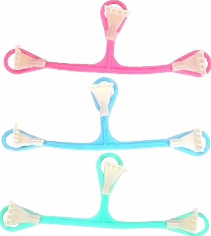 Attaches en plastique pour couches de bébé - Boucles de ceinture à langer - Lot de 3