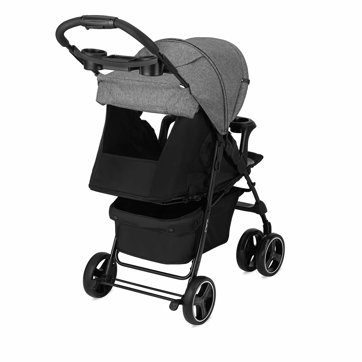 Poussette MoMi ISLA 6 mois 15 kg harnais 5 points panier couvre-pieds porte-gobelet plateau goûter sac couches
