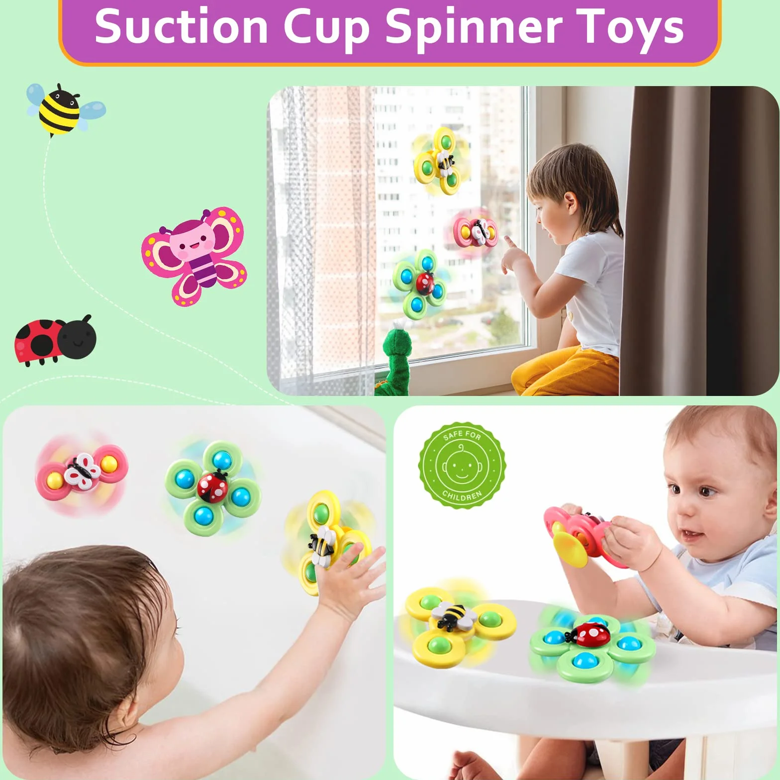 Weilim Cube d'Activité Montessori 6 en 1, Jouets Sensoriels pour Bébé 6-12 Mois