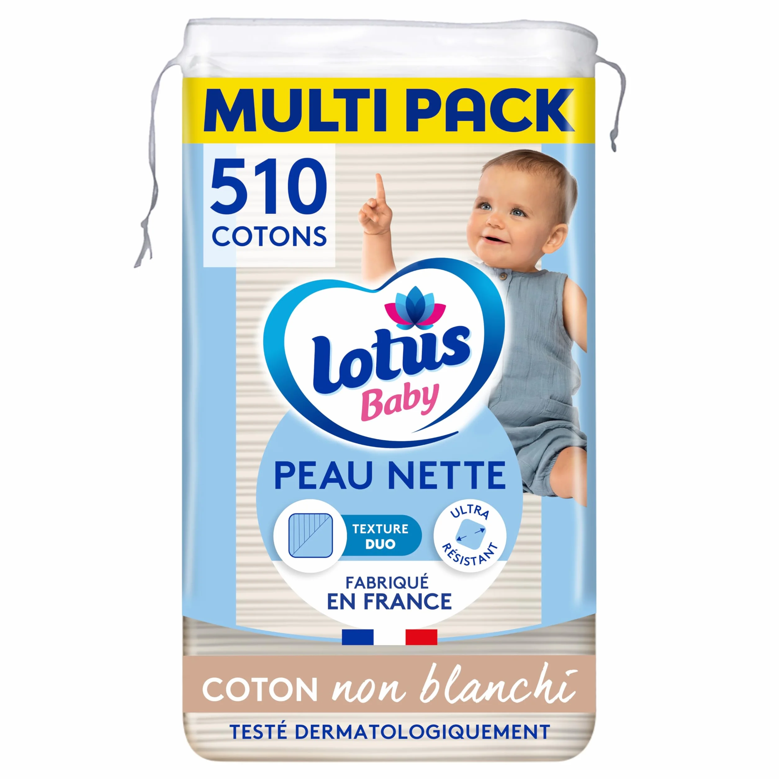 Lotus Baby Peau Nette Cotons bébé 510 Cotons