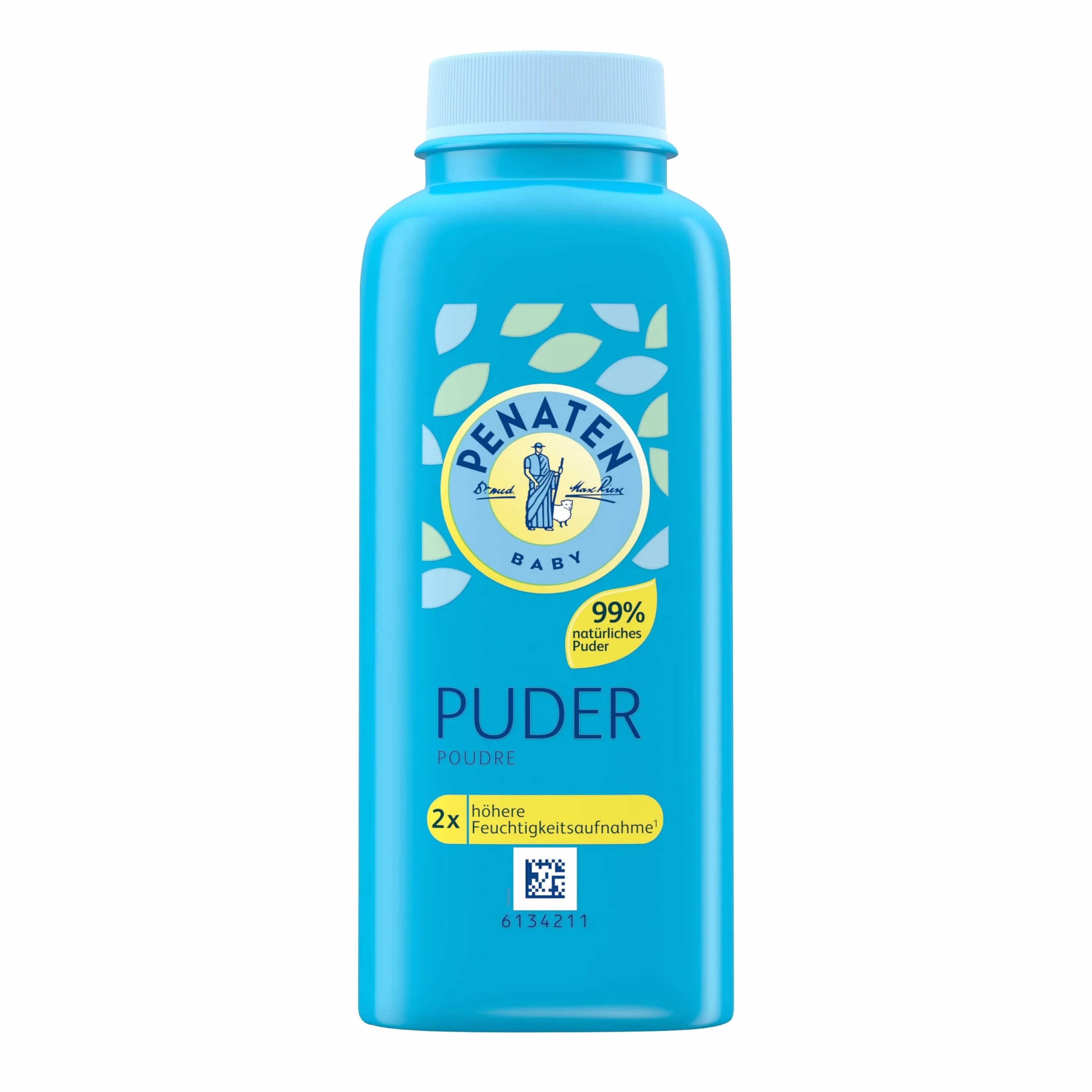 Penaten Poudre naturelle pour bébé aloe vera vitamine E 100 g