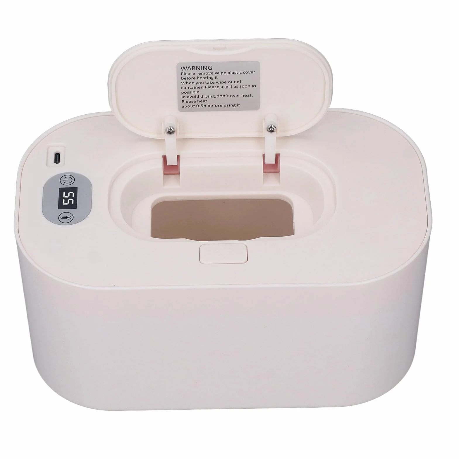 Effrayage de bébé plus chaud chauffage à température constante distributeur de lingette humide USB portable nouveau-nés