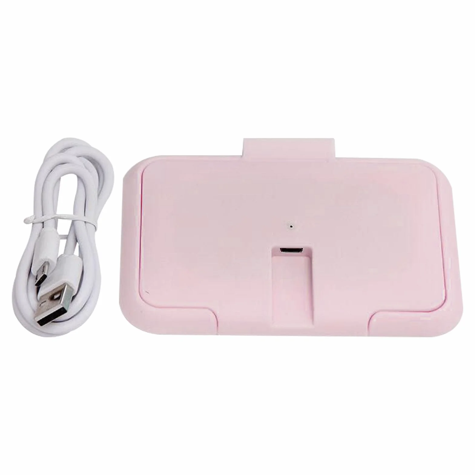 Chauffage Portatif pour Lingettes Humides USB 104°F Rose