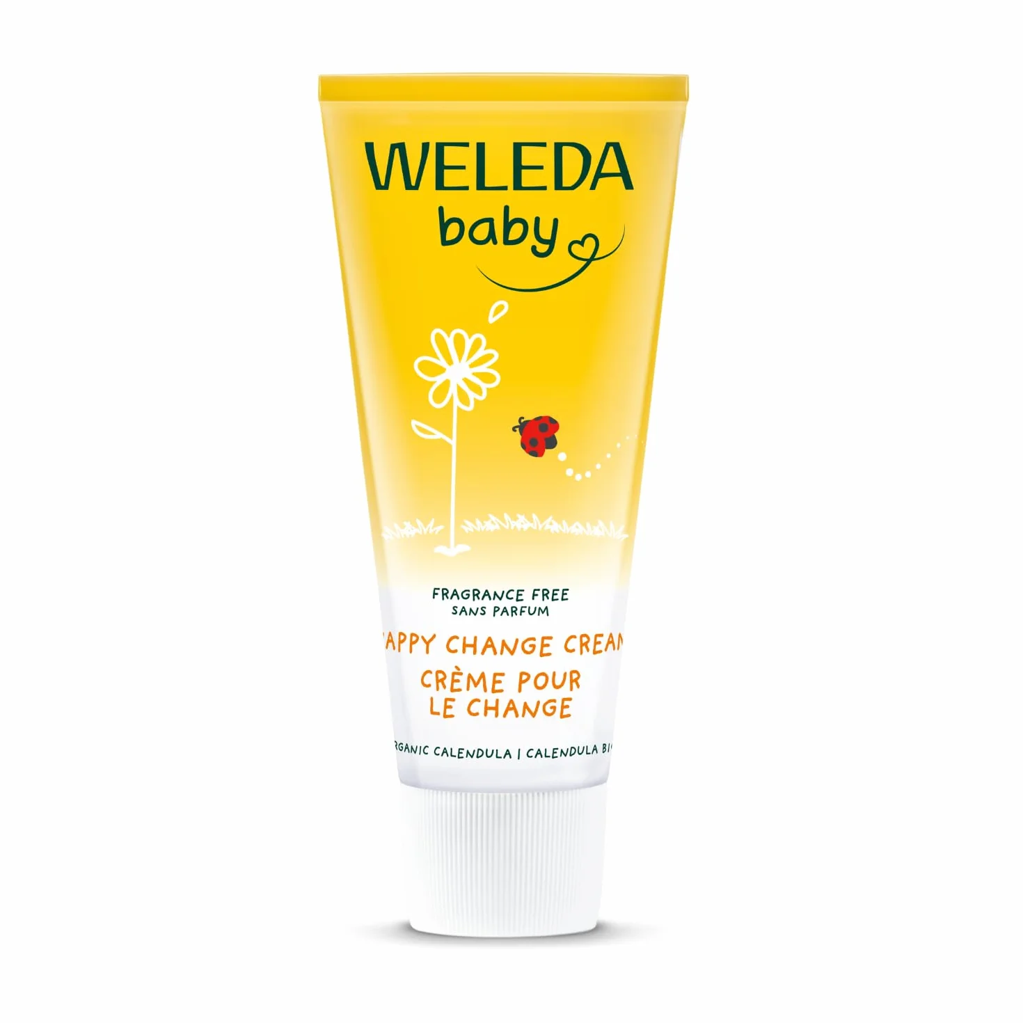 WELEDA Baby Crème Pour Le Change Calendula Sans Parfum 75ml