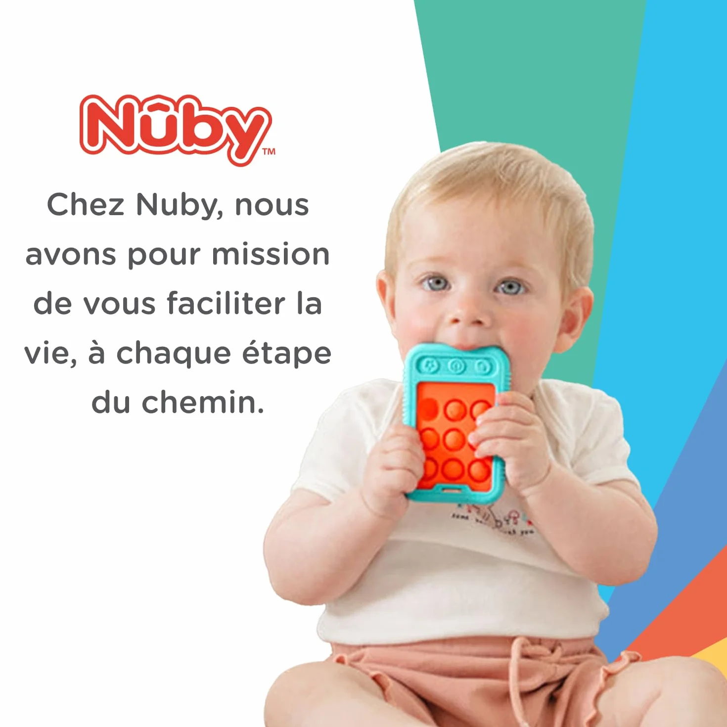 Nuby Jouet de Bain Pieuvre Interactive Flottante avec Anneaux de Bain Violet 18 Mois+