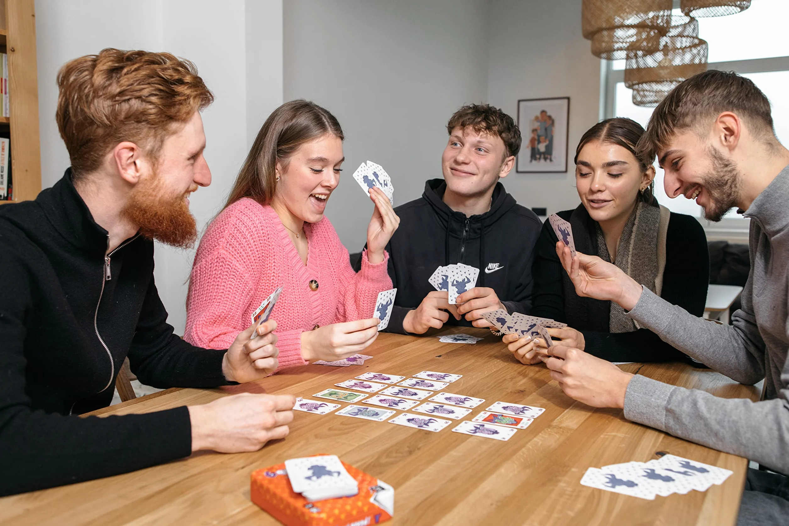 GIGAMIC 6 Qui Prend ! Jeu de société cartes dès 8 ans famille amis 2-10 joueurs 45 min Version Française