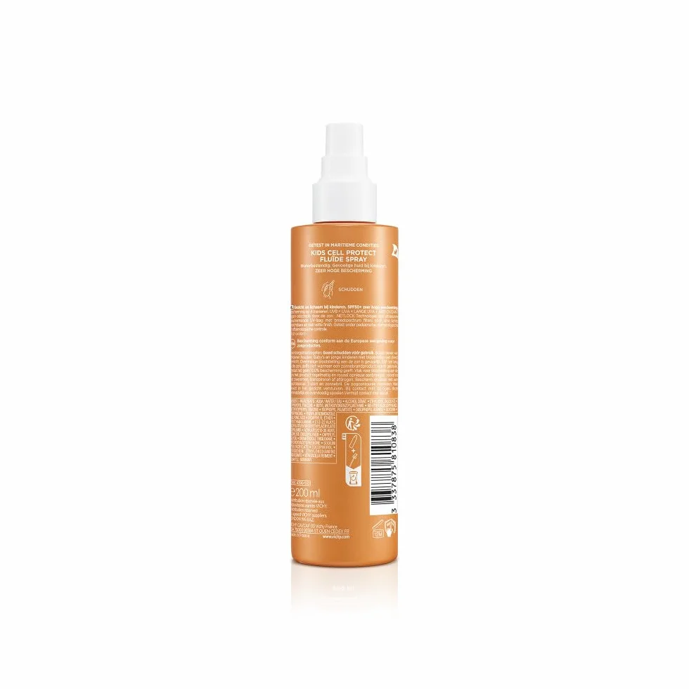 Vichy Capital Soleil Spray Fluide Enfants Protection Cellulaire SPF50+ Haute Protection UV 200 ml