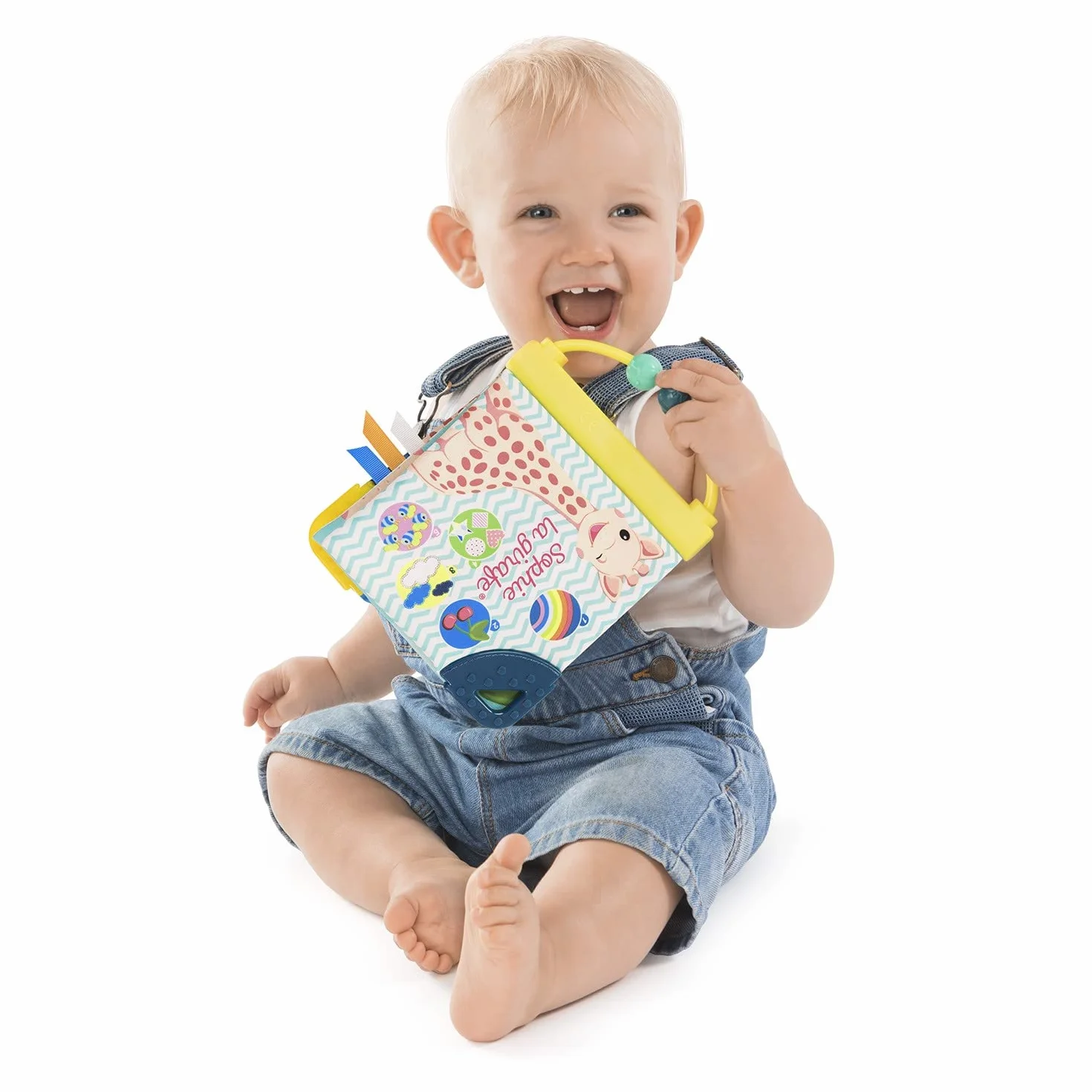 SOPHIE LA GIRAFE Livre d'Éveil Multicolore pour Bébés - Développer les Sens