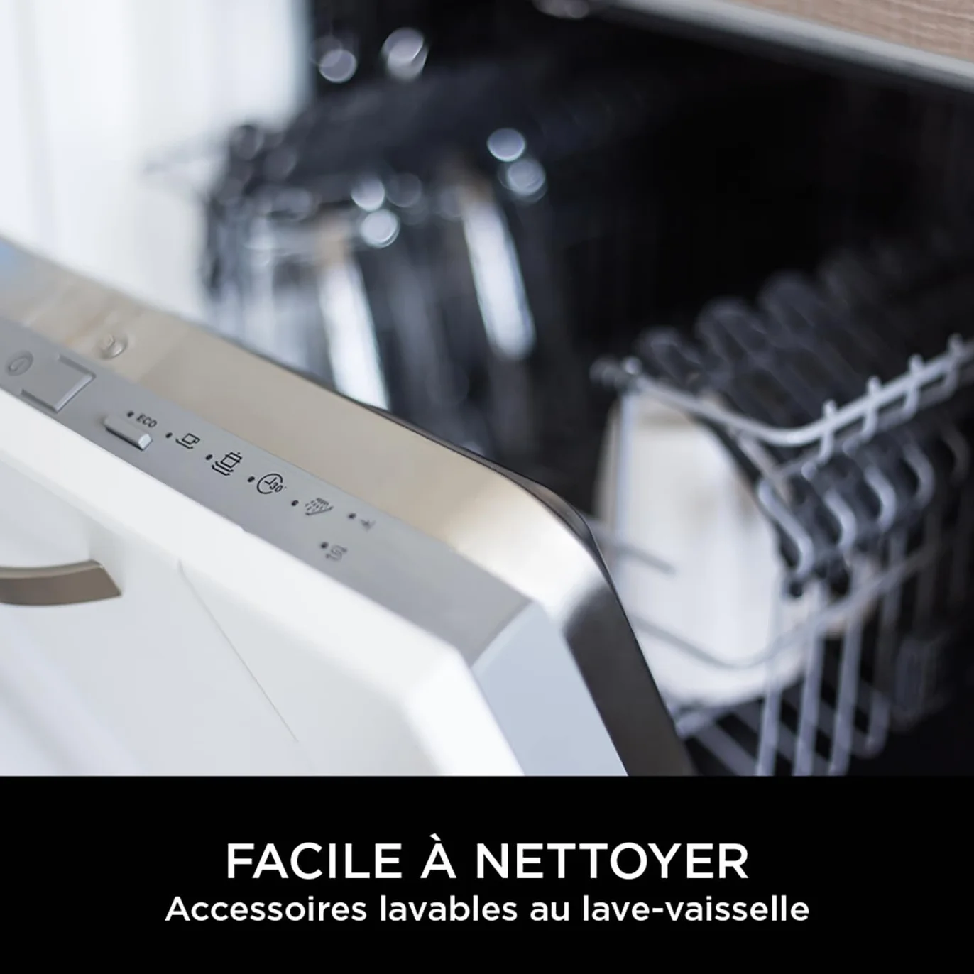 Ninja Foodi 3-en-1 Mixeur et Hachoir à main 850W noir CI100EU