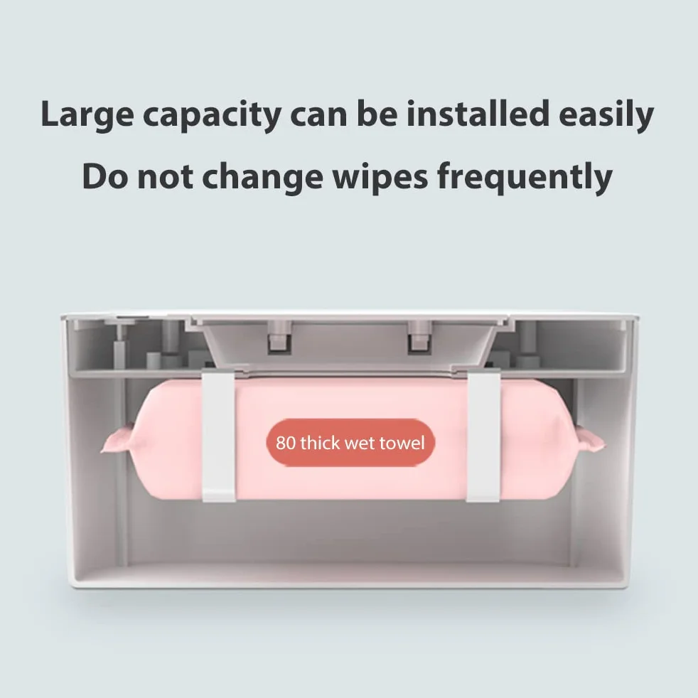 Réchauffeur de lingettes pour bébé Chauffe-Linge Distributeur thermostat température réglable