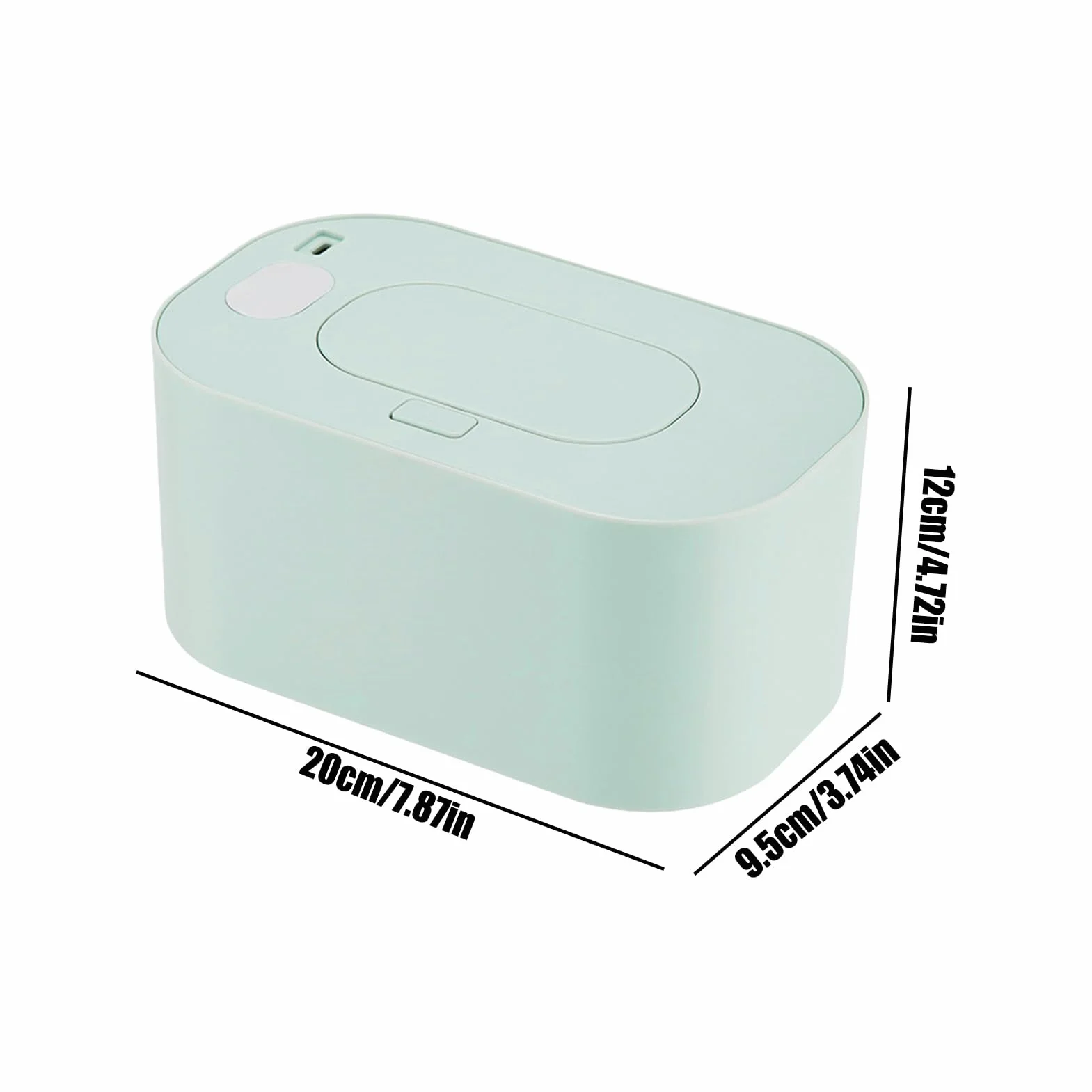 Chauffe-Lingettes Portable, Réchauffeur de Grande Capacité - Distributeur de Lingettes avec Maintien de la Température Constante