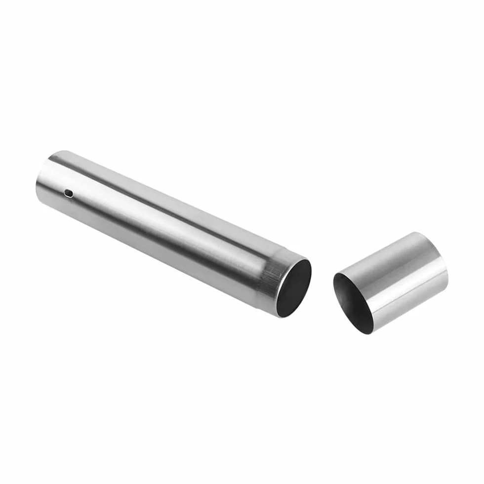 Tube de Rangement de Documents en Acier Inoxydable, Support de Certificat de Mariage, Conteneur Métallique pour Souvenirs