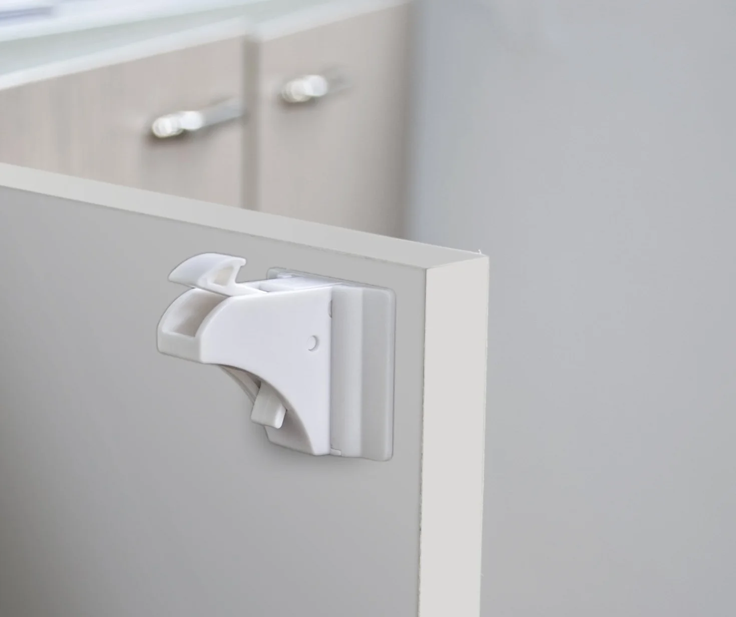 Dokon Sécurité Bébé Placard Bloque Porte Verrous Magnétique Cabinet 10 serrures 2 Clés