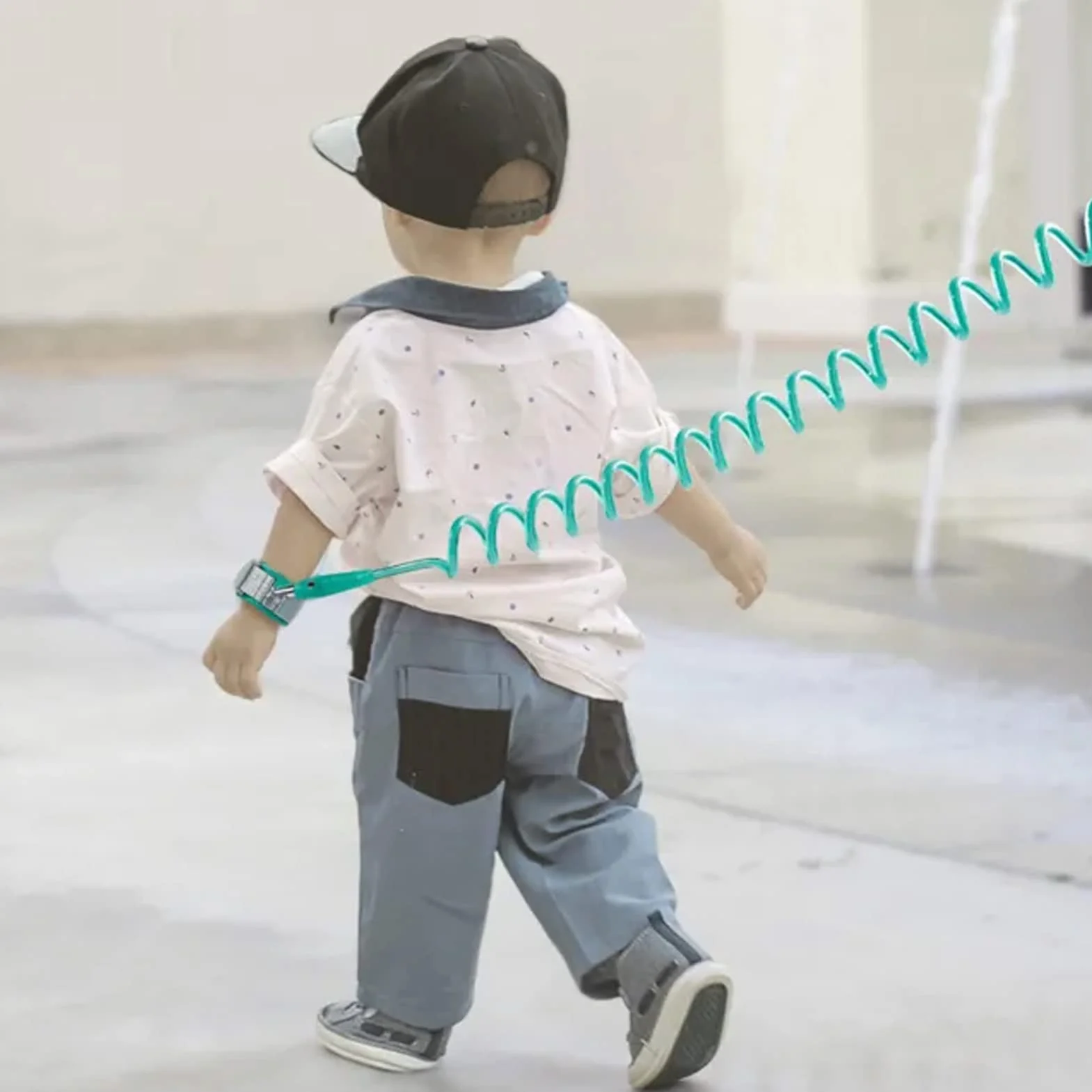Lien Poignet Anti-Perte Enfant - Ceinture Sécurité Enfant - Bracelet Réglable Fille Garçon - Accessoire Voyage