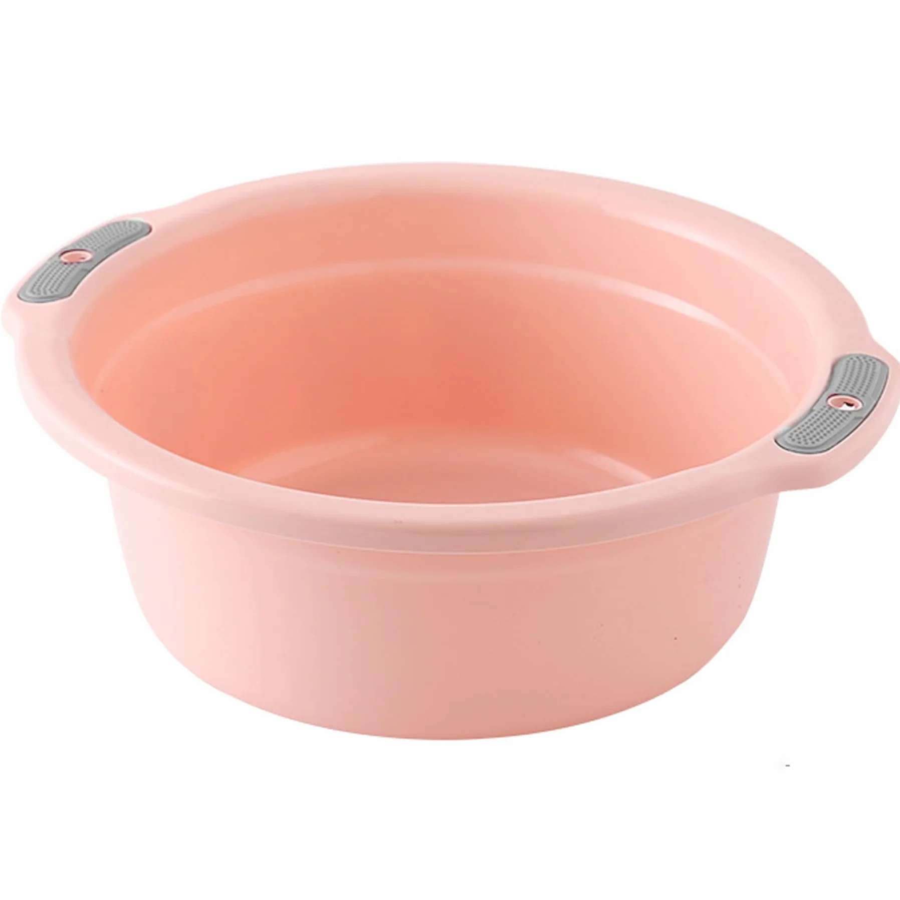 Bassin de lavage en plastique épaissi avec double poignées non glissées empilable grand
