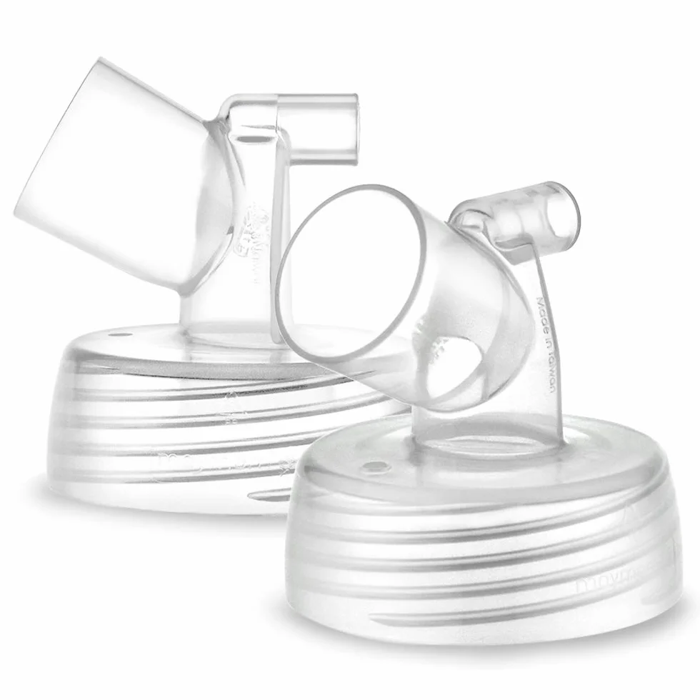 Maymom connecteurs à col large 2 pièces compatibles Spectra S1 S2 Medela PersonalFit Pumpin Pal Lansinoh MyFit Crater