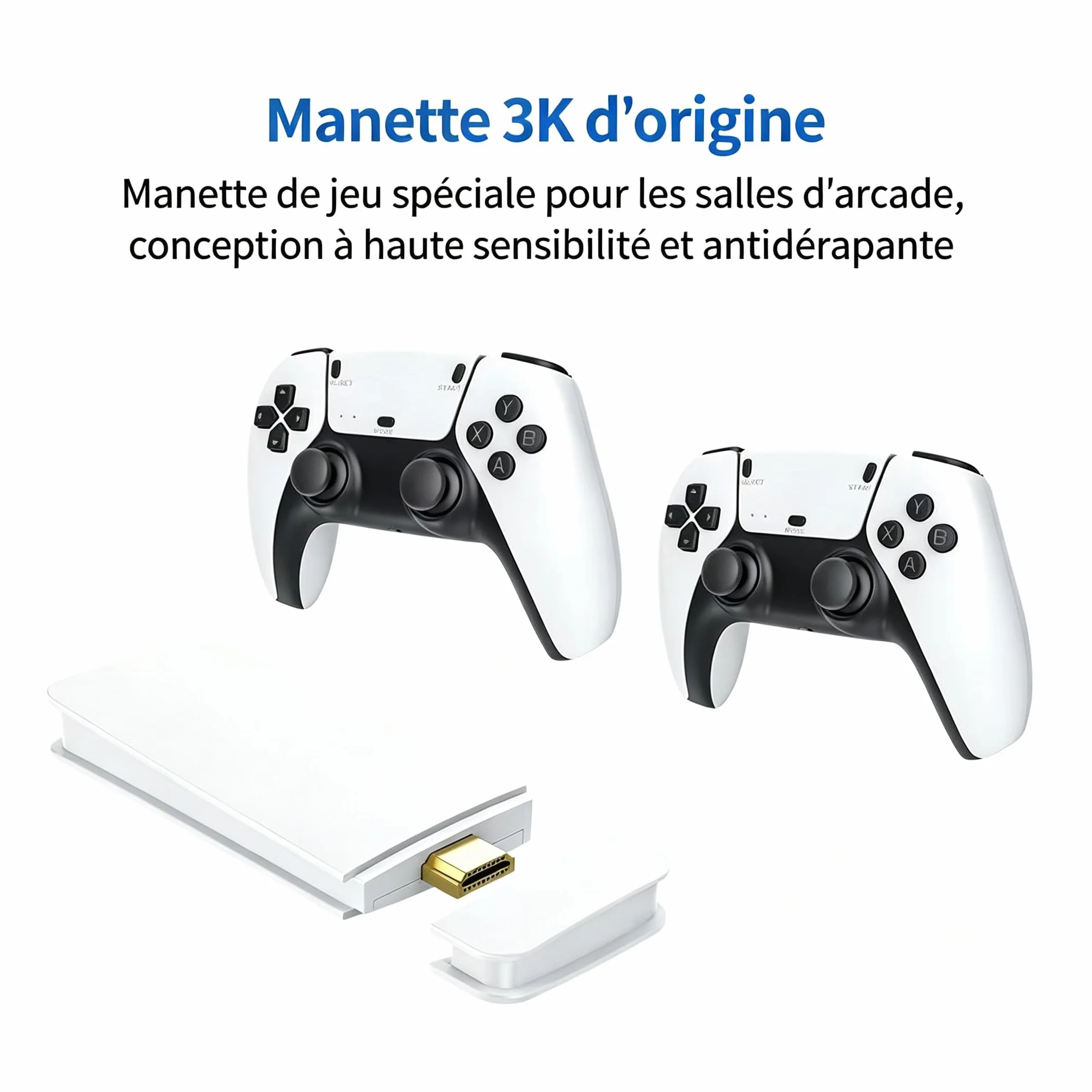 Console Retro RGD10 Pro 4K Sans Fil 2,4G 64Go 128Go Jeu de Combat Deux Joueurs