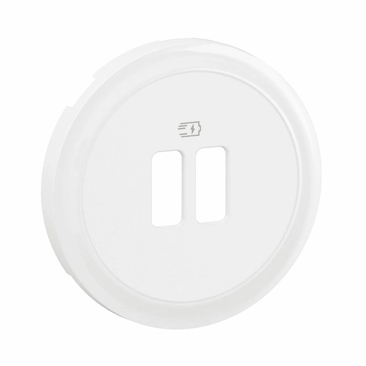 Legrand Céliane CB0154 Enjoliveur pour Prise USB Simple ou Double Blanc