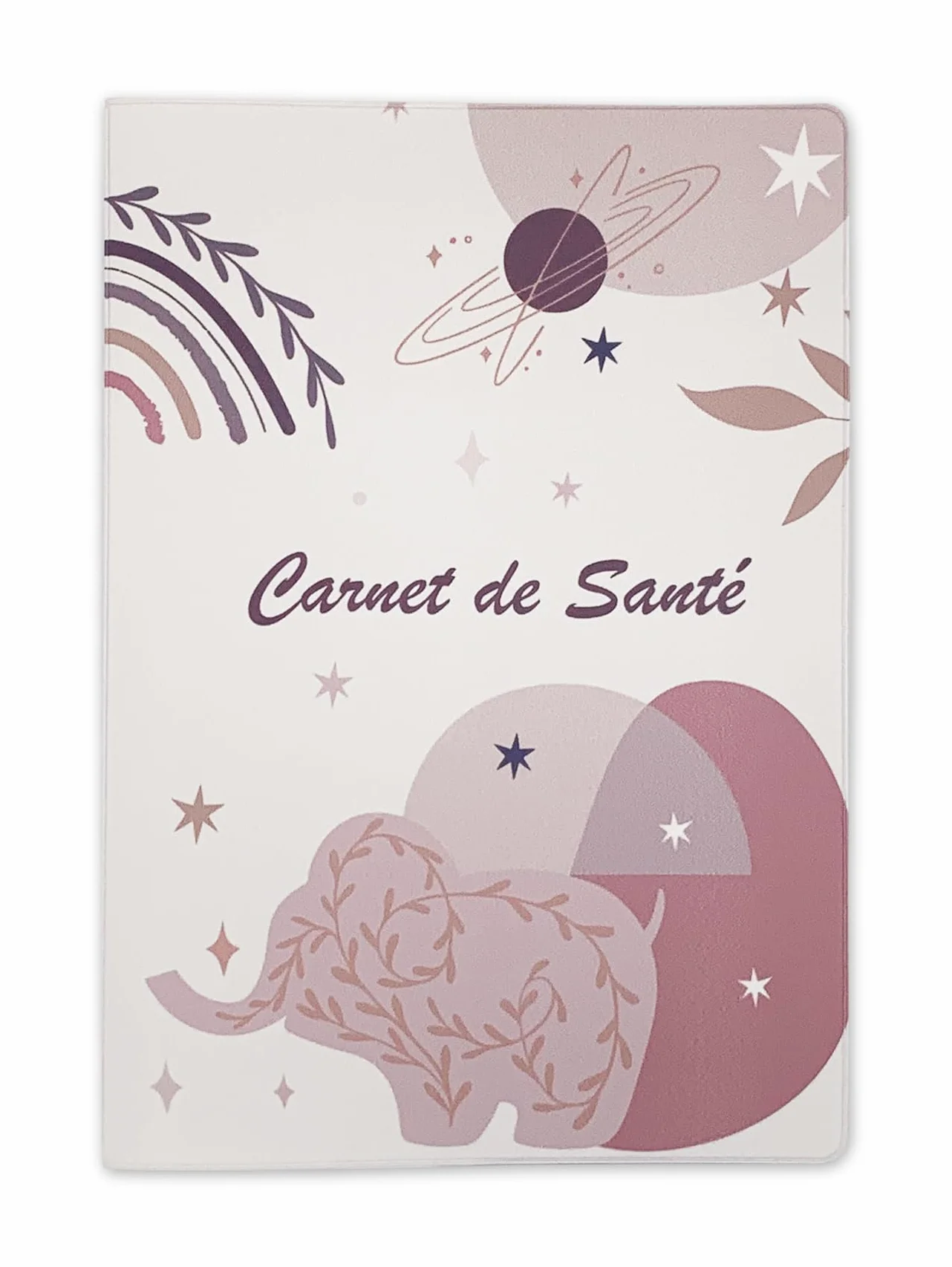 Nemau Protège Carnet de Santé Enfant Adulte Housse Souple Lavable Format Universel Motifs Modernes Boho