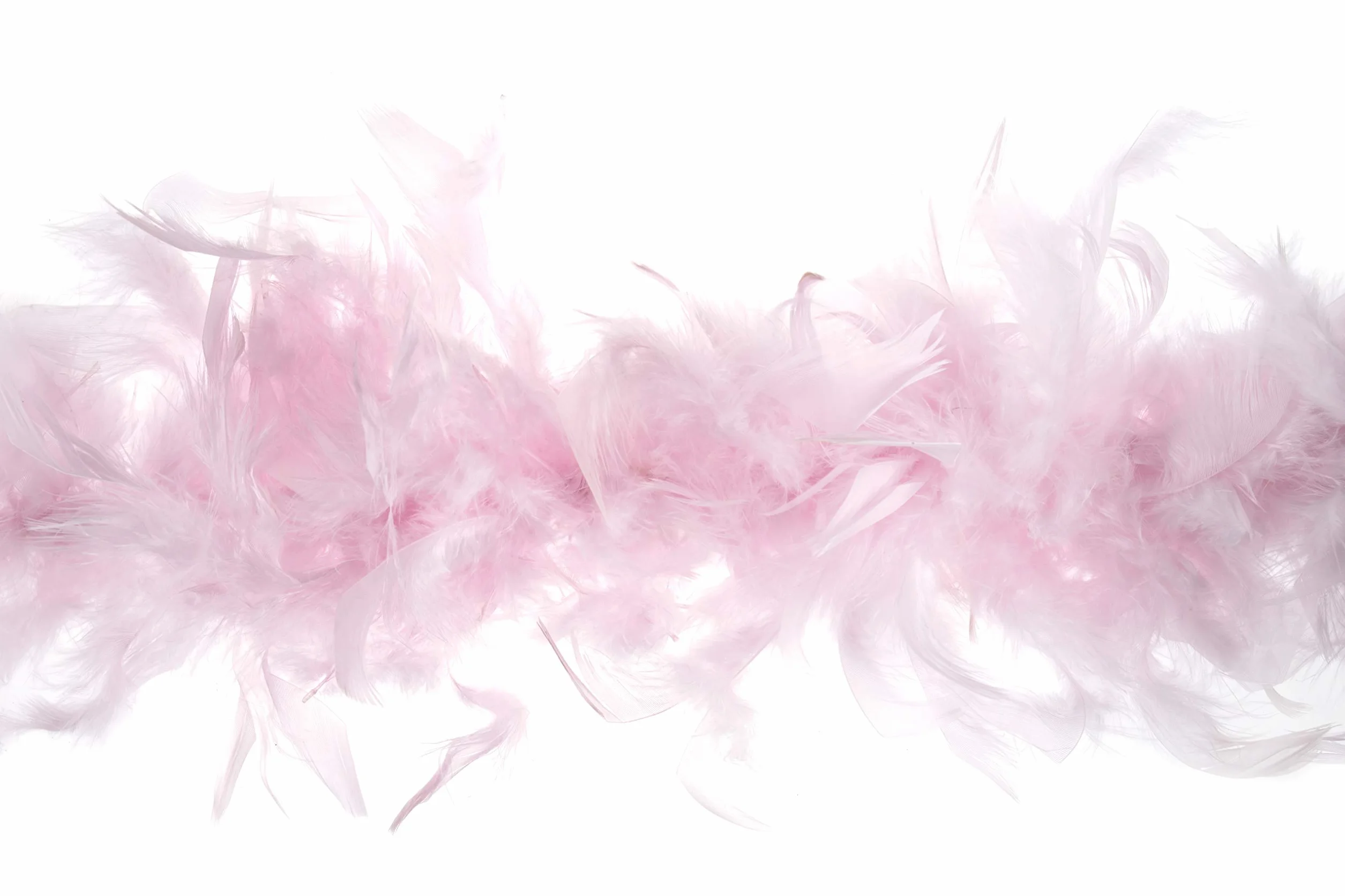Trimits Boa en plumes de marabout Rose 1,8 m x 12 cm