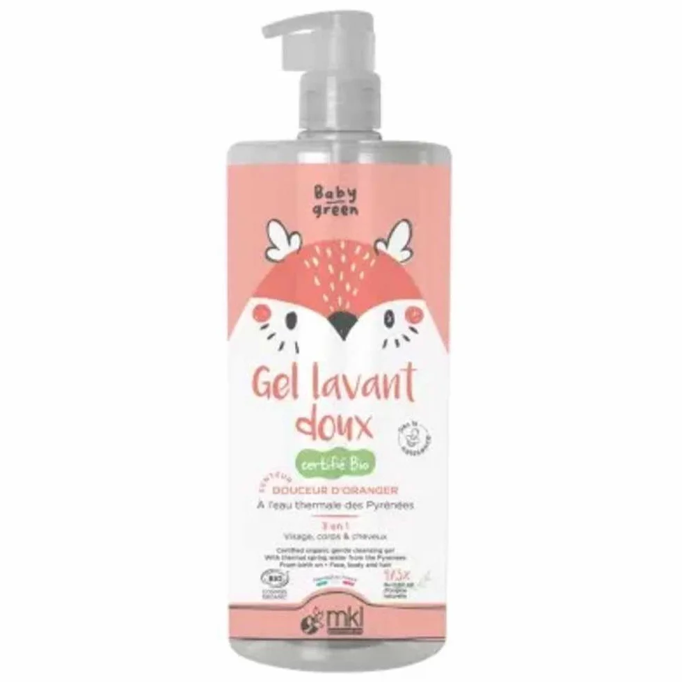 MKL Green Nature Baby Green Gel Lavant Doux Bio 1 L