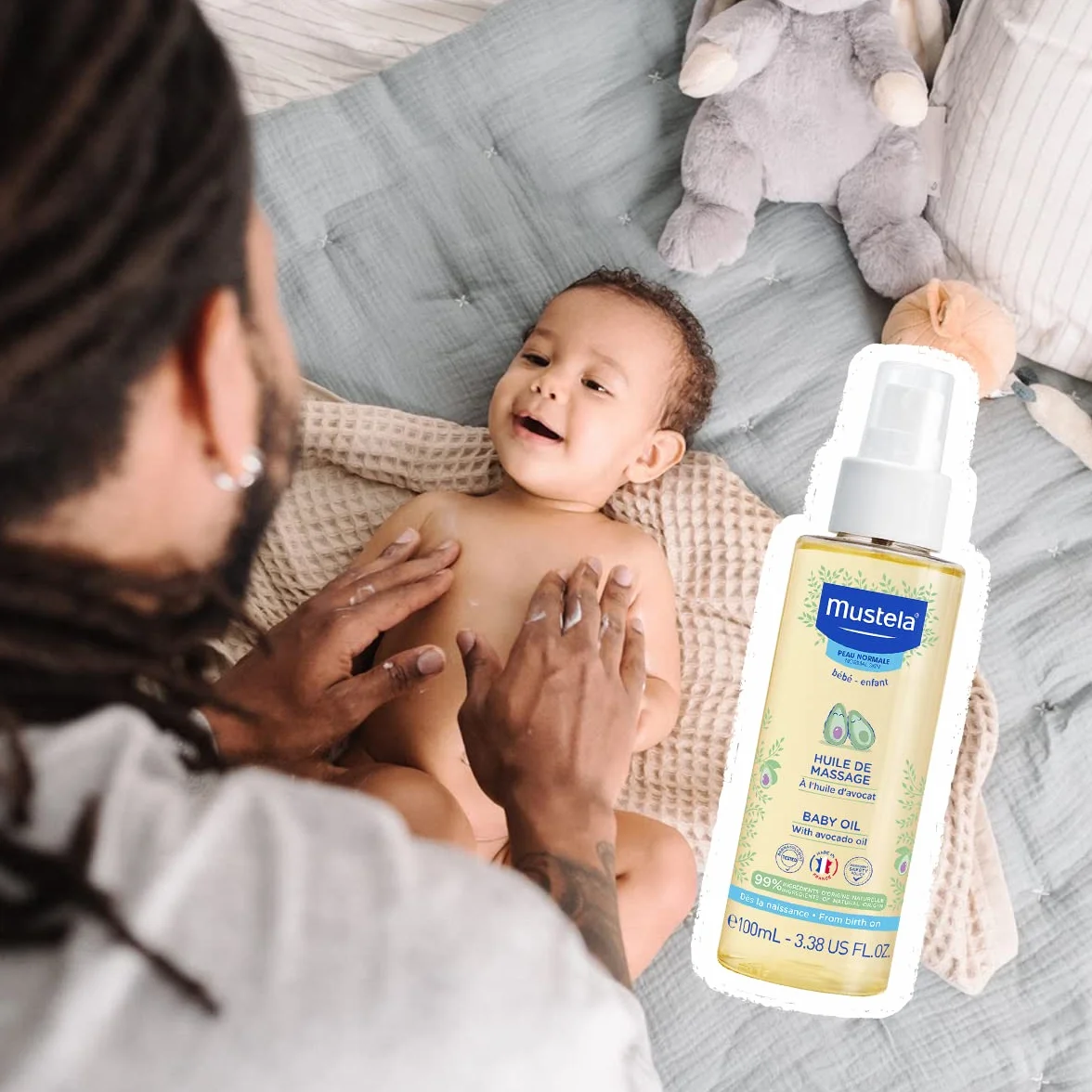 Mustela Aceite Masaje Spray 100ml
