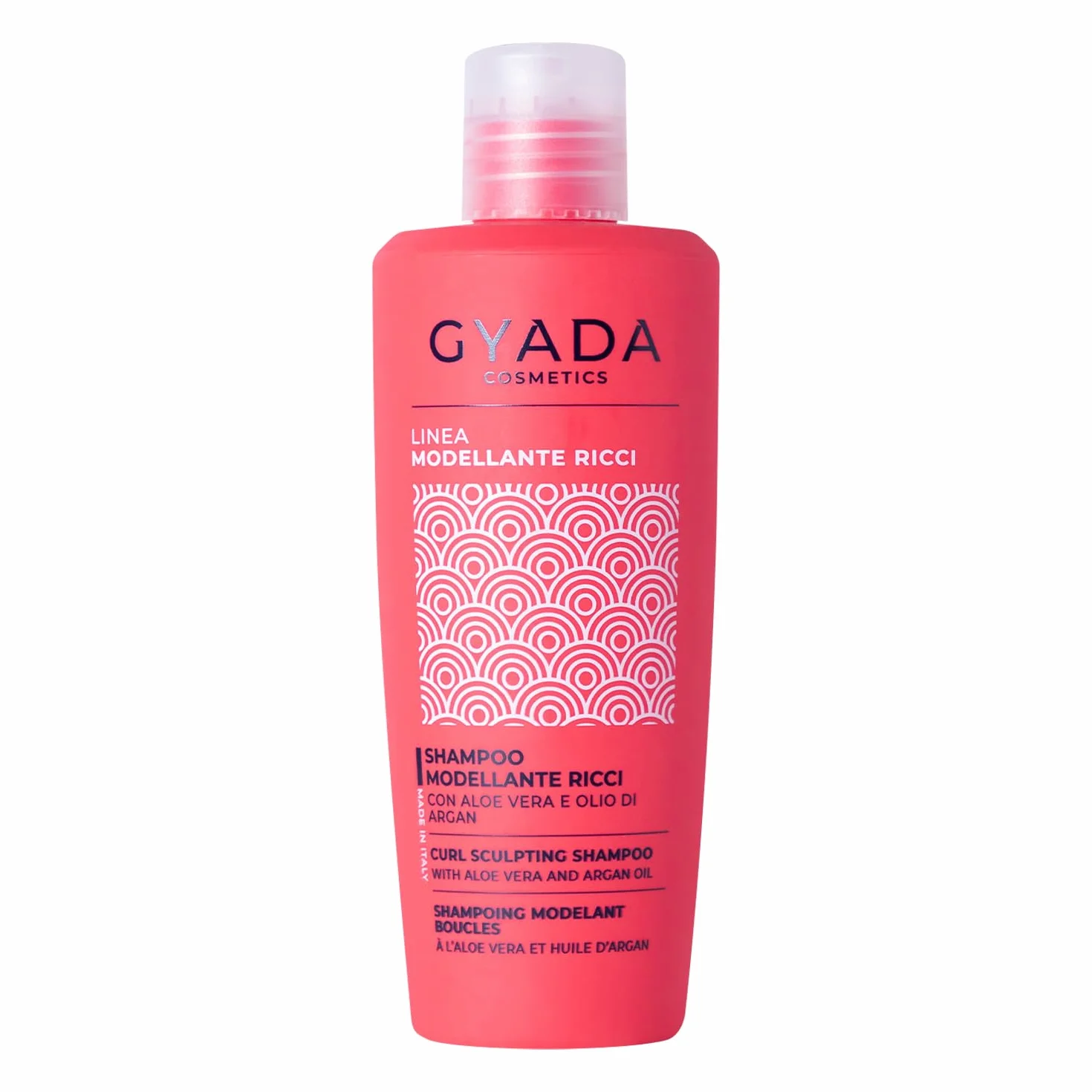 GYADA COSMETICS Shampooing Modelant Bouclé 250 ml Cheveux Bouclés Ondulés Anti-frisottis