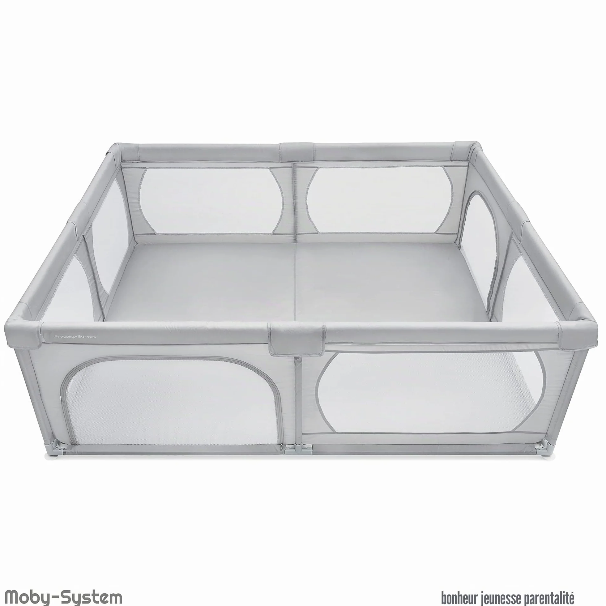 Moby-System Stylo pour bébé centre d'activités 200x160cm gris