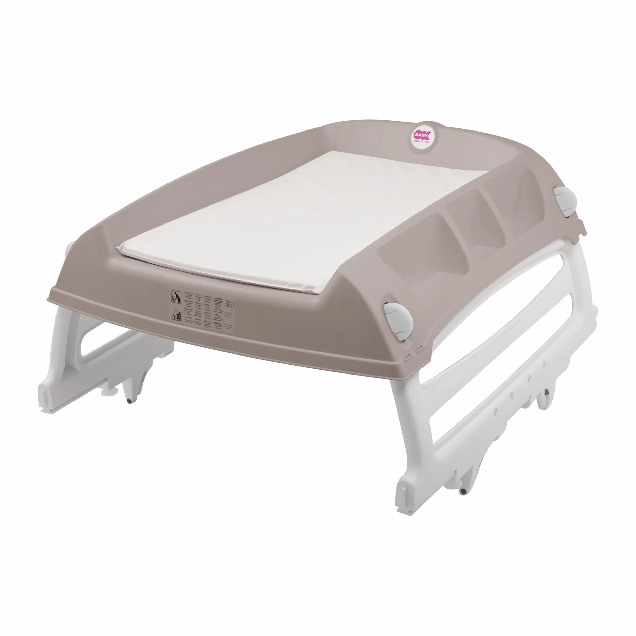 OKBABY Flat Matelas à Langer pour Table Lit Baignoire Enfants Max 11 Kg 12 Mois