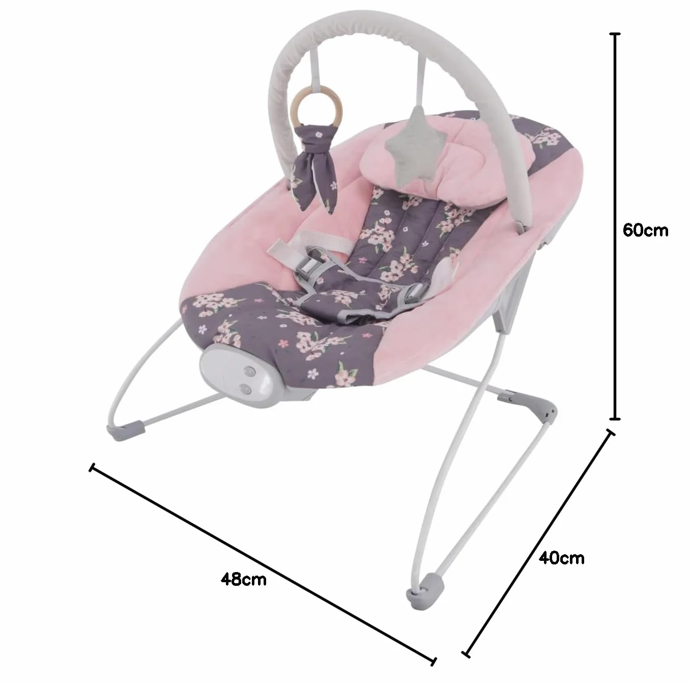 Transat pour bébé avec musique apaisante et vibration LADIDA