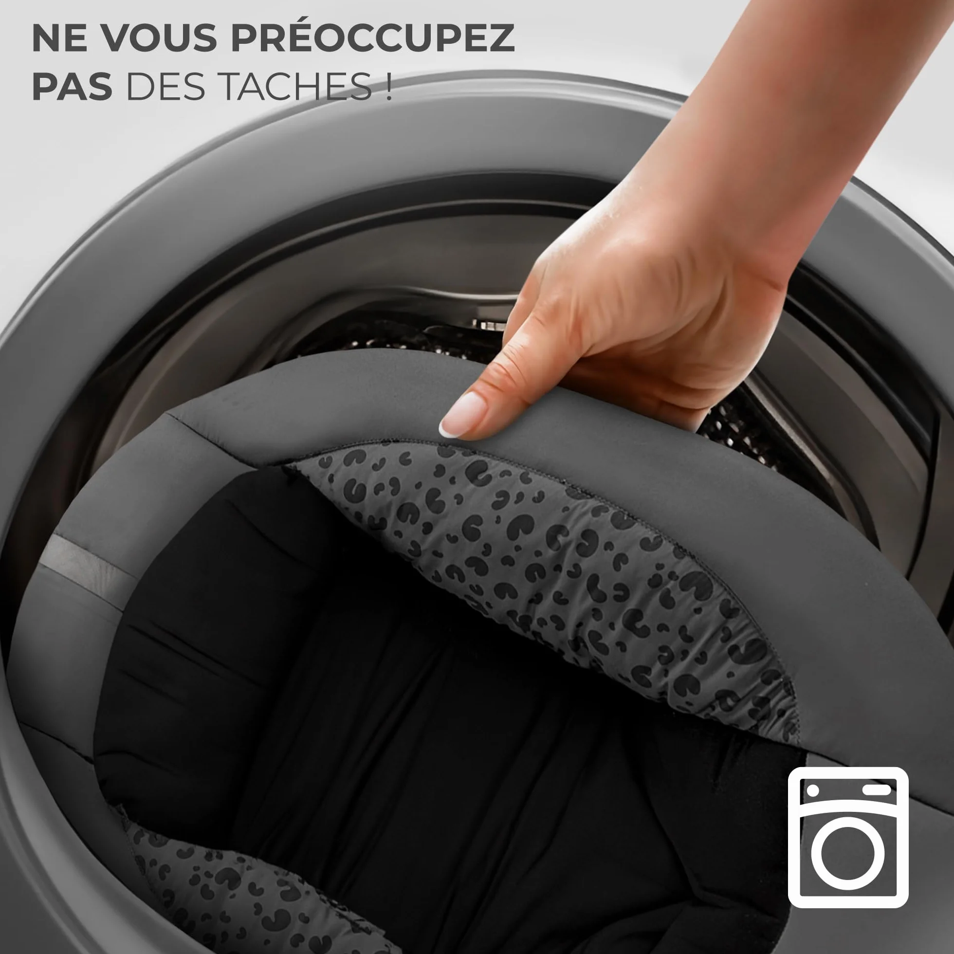 Kinderkraft LUMI 2 Transat bébé Balancelle électrique Naissance à 9 Mois Réglable hauteur 5 modes balancement 12 mélodies Arche jouets Gris foncé