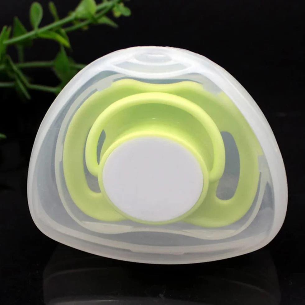Boîte À Tétine Bébé Sans BPA, Boîte De Rangement Transparent pour Sucette