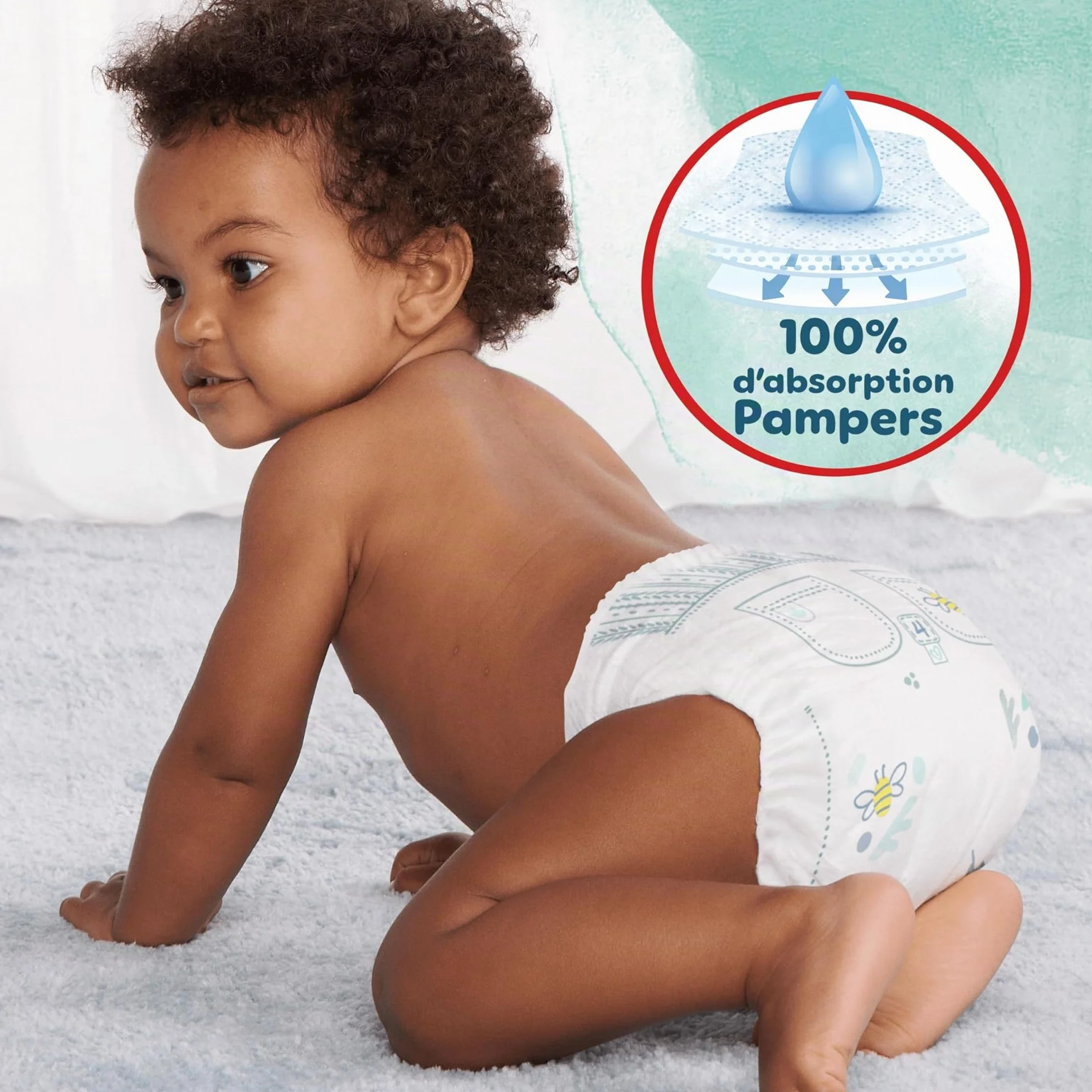 Pampers Harmonie Pants Taille 5 144 Couches-Culottes 12-17kg Protection Douce 360° Pack 1 Mois