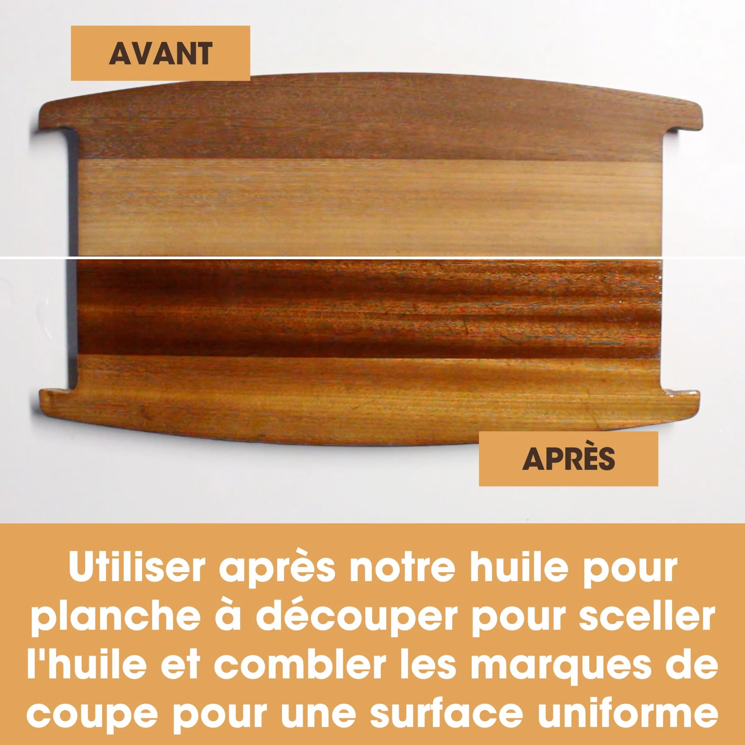 Furniture Clinic Conditionneur planche à découper huiles cires minérales alimentaire 500 ml